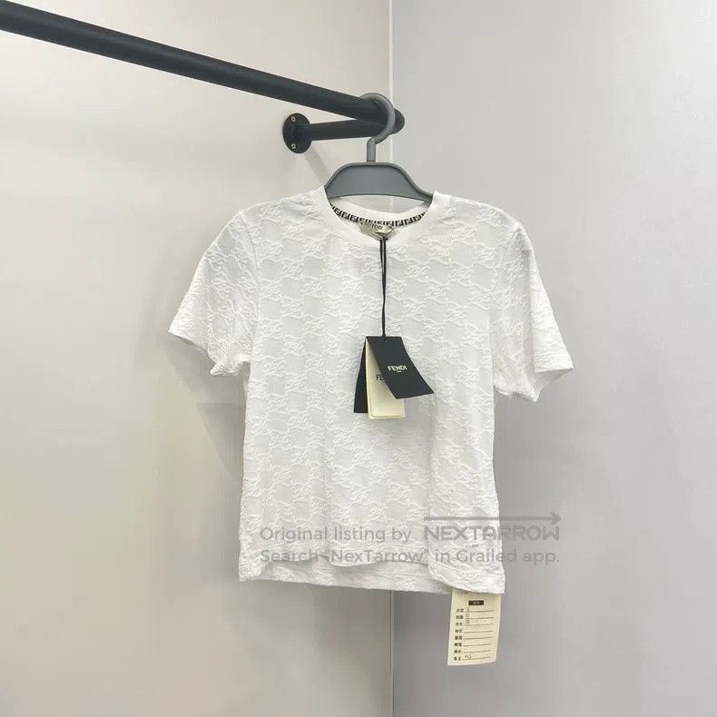 Fendi Fendi Printed Logo Short Sleeve Size XXS / US 00 / IT 34 - 1 Thumbnail
