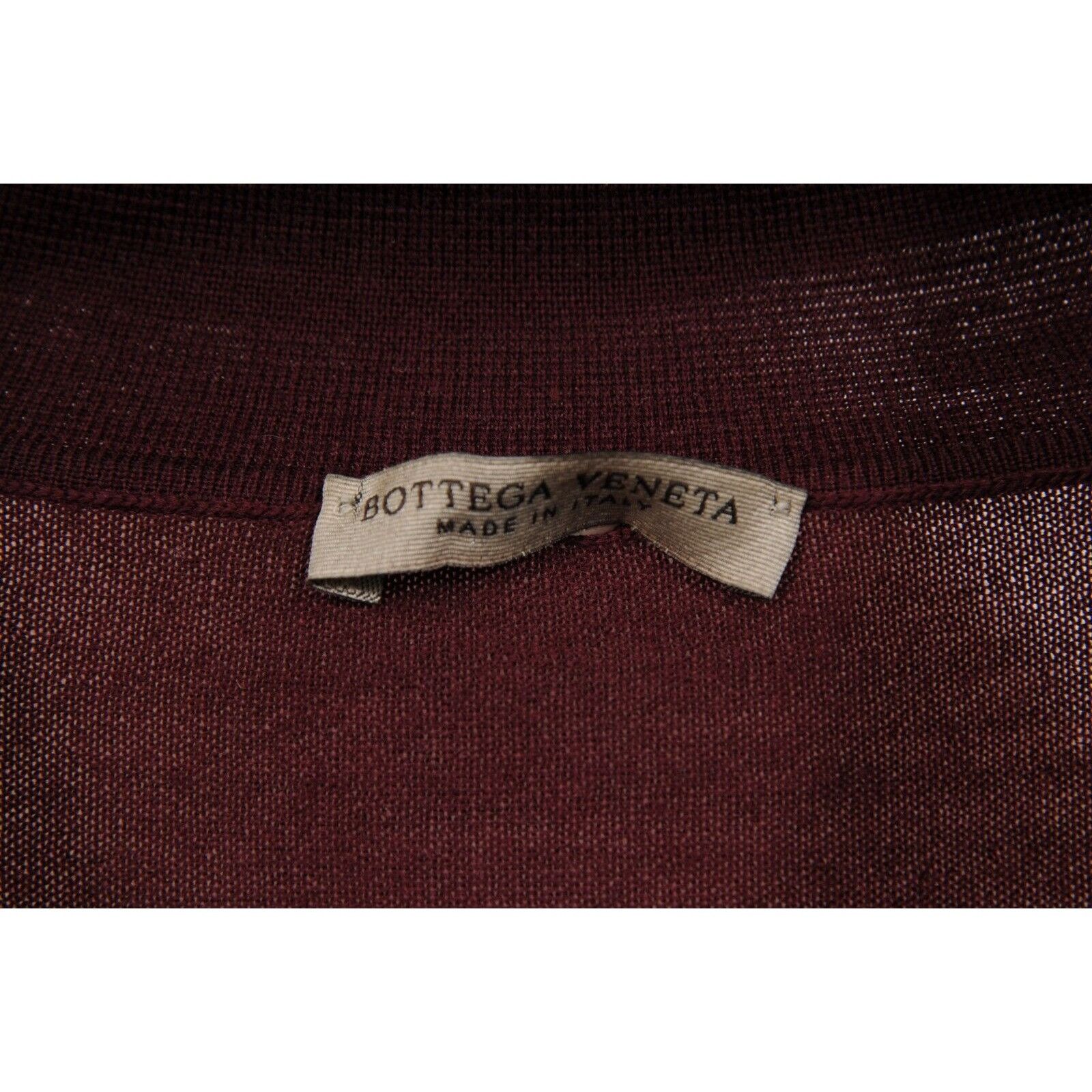 Bottega Veneta Long Sleeve Polo Sweater Red Size US L / EU 52-54 / 3 - 4 Thumbnail