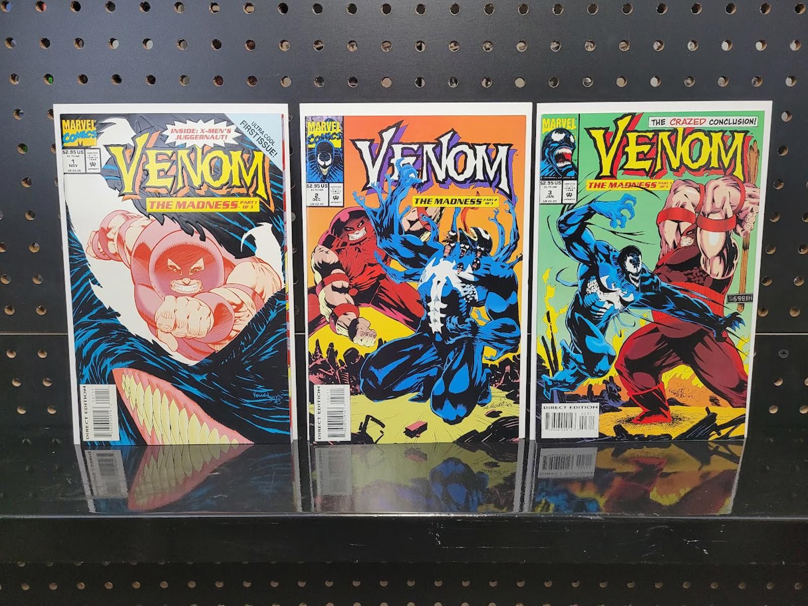 Marvel Comics Venom The Madness Comic Set - Exciting Collectible Trio Size ONE SIZE - 1 Preview