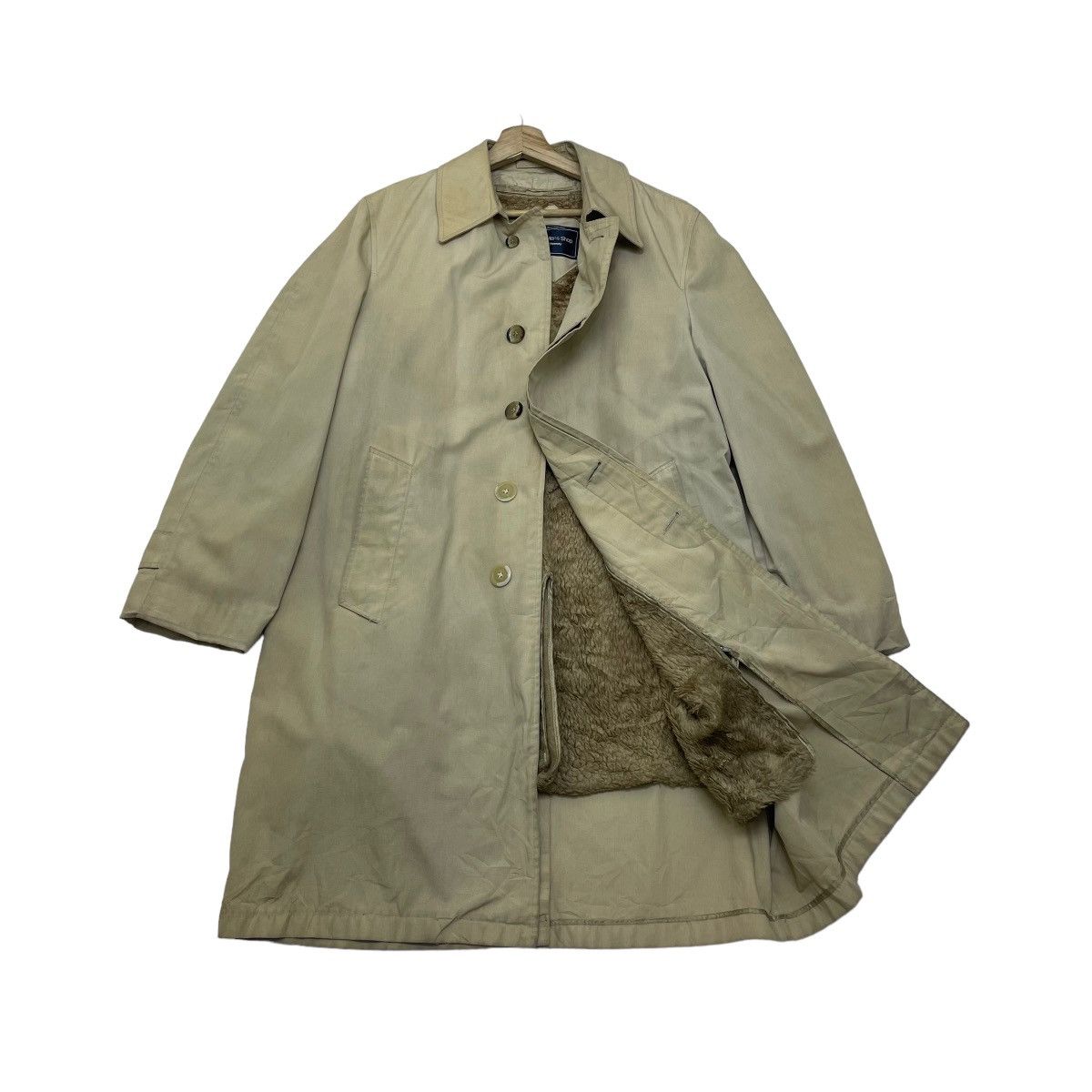 JCPenney 🔥Vintage JC Penny Trench Coat Fur Lining Jacket Size US M / EU 48-50 / 2 - 3 Thumbnail