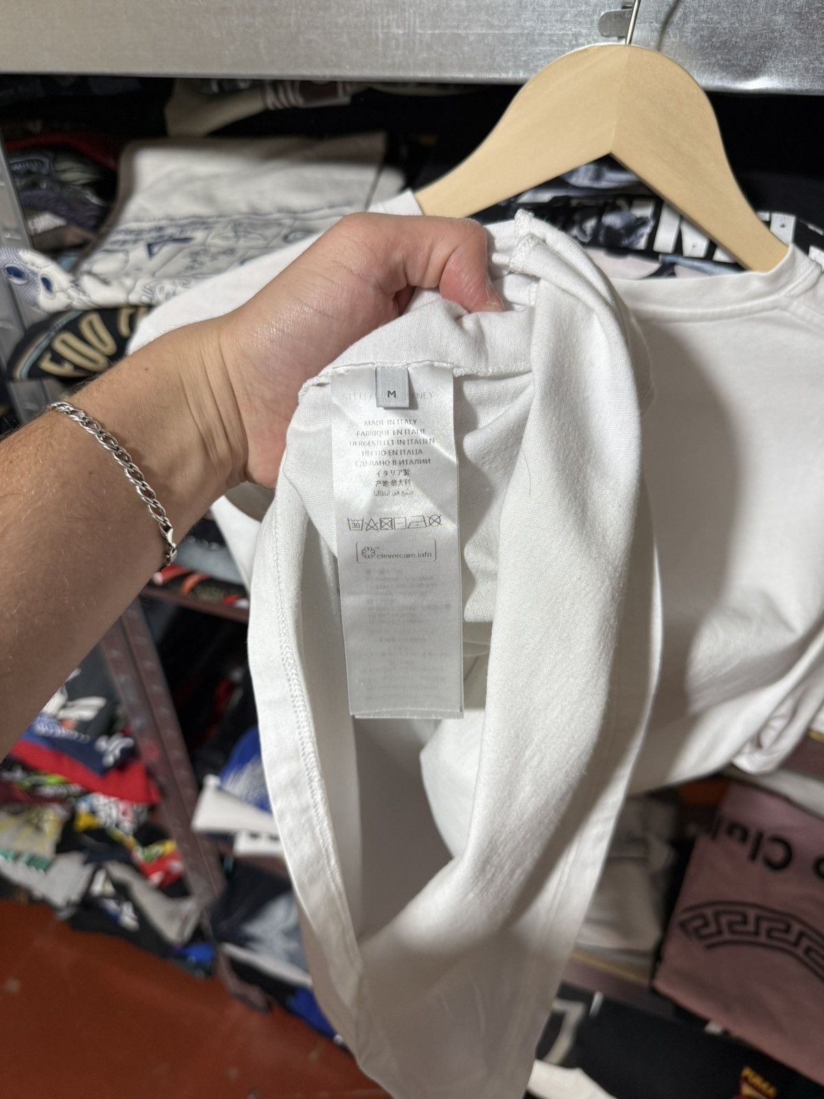 Stella McCartney 🔥LASTDROP🔥 Stella Mccartney Logo Made In Italy T-shirt Hype Size US S / EU 44-46 / 1 - 5 Thumbnail
