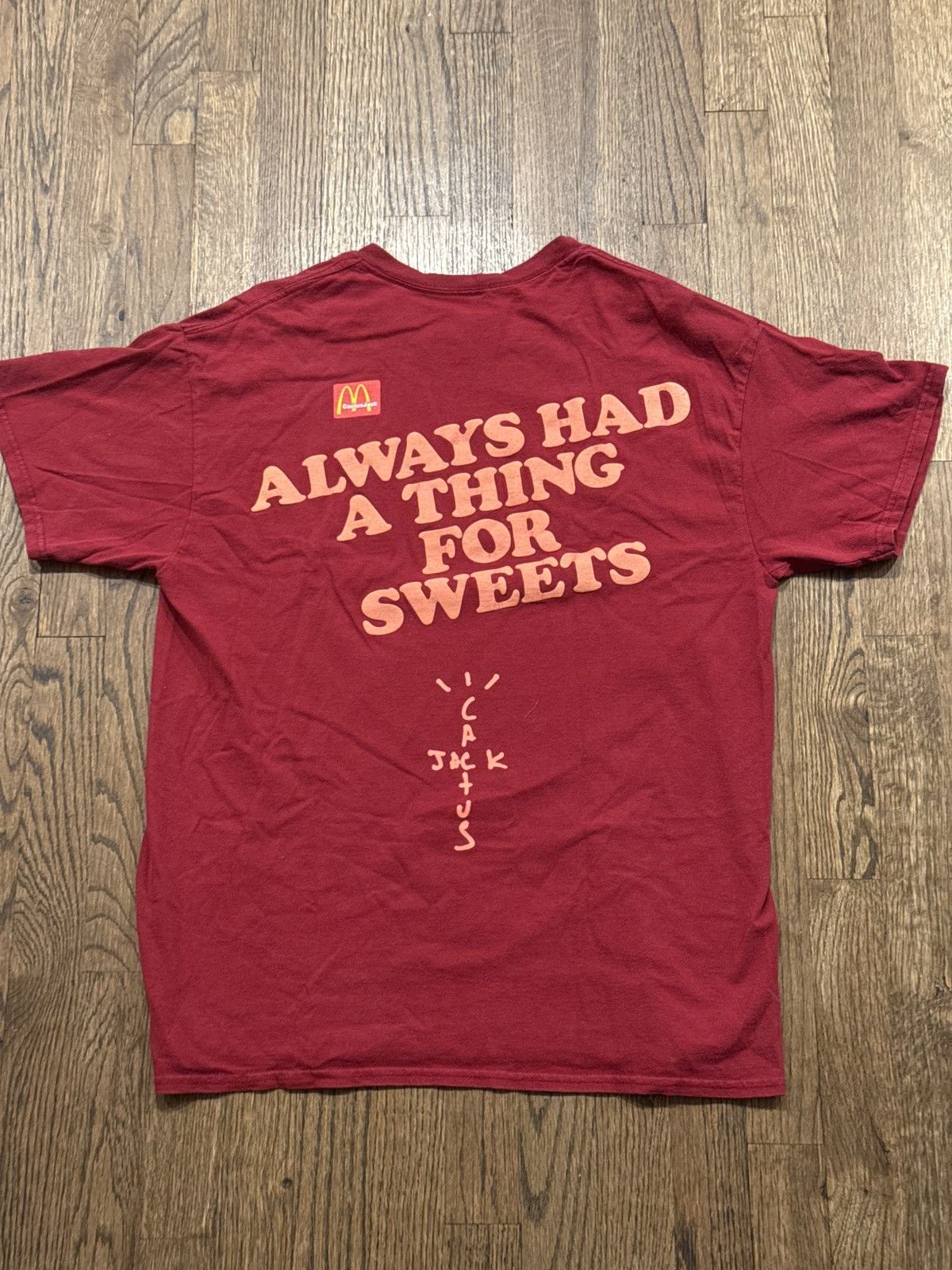 Travis Scott Travis Scott x McDonald’s Apple Pie T Shirt Size US M / EU 48-50 / 2 - 2 Thumbnail