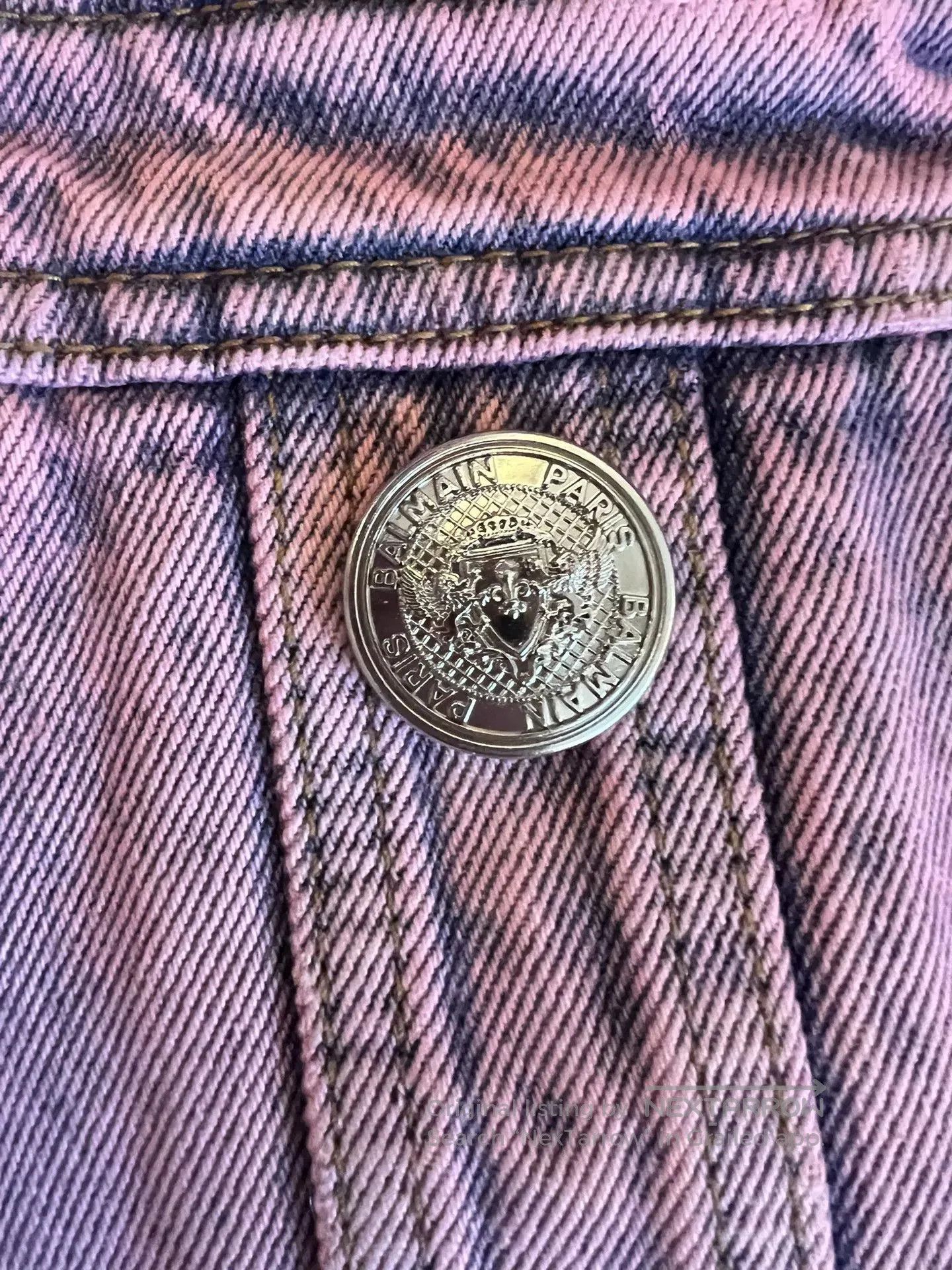 Balmain Balmain Denim Skirt Size 36. Size 35" - 5 Thumbnail
