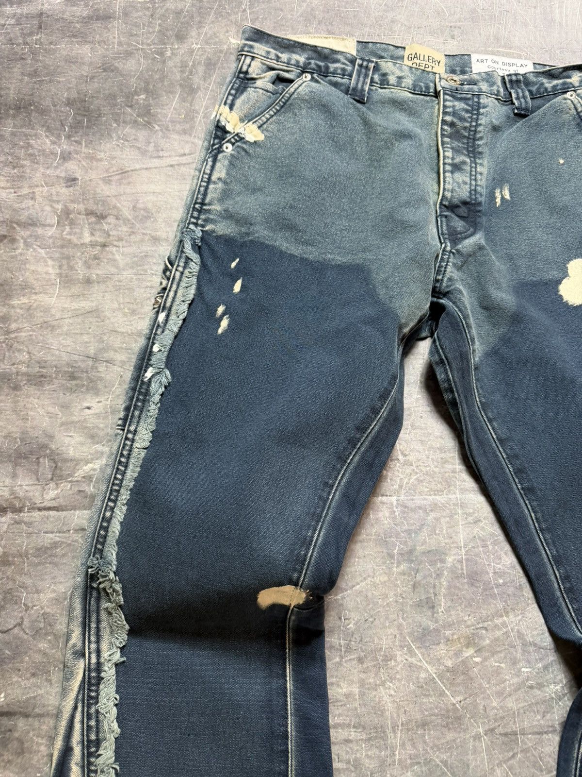 Gallery Dept. Gallery Dept. LA Flare Carpenter Pants in Navy Size US 33 - 3 Thumbnail