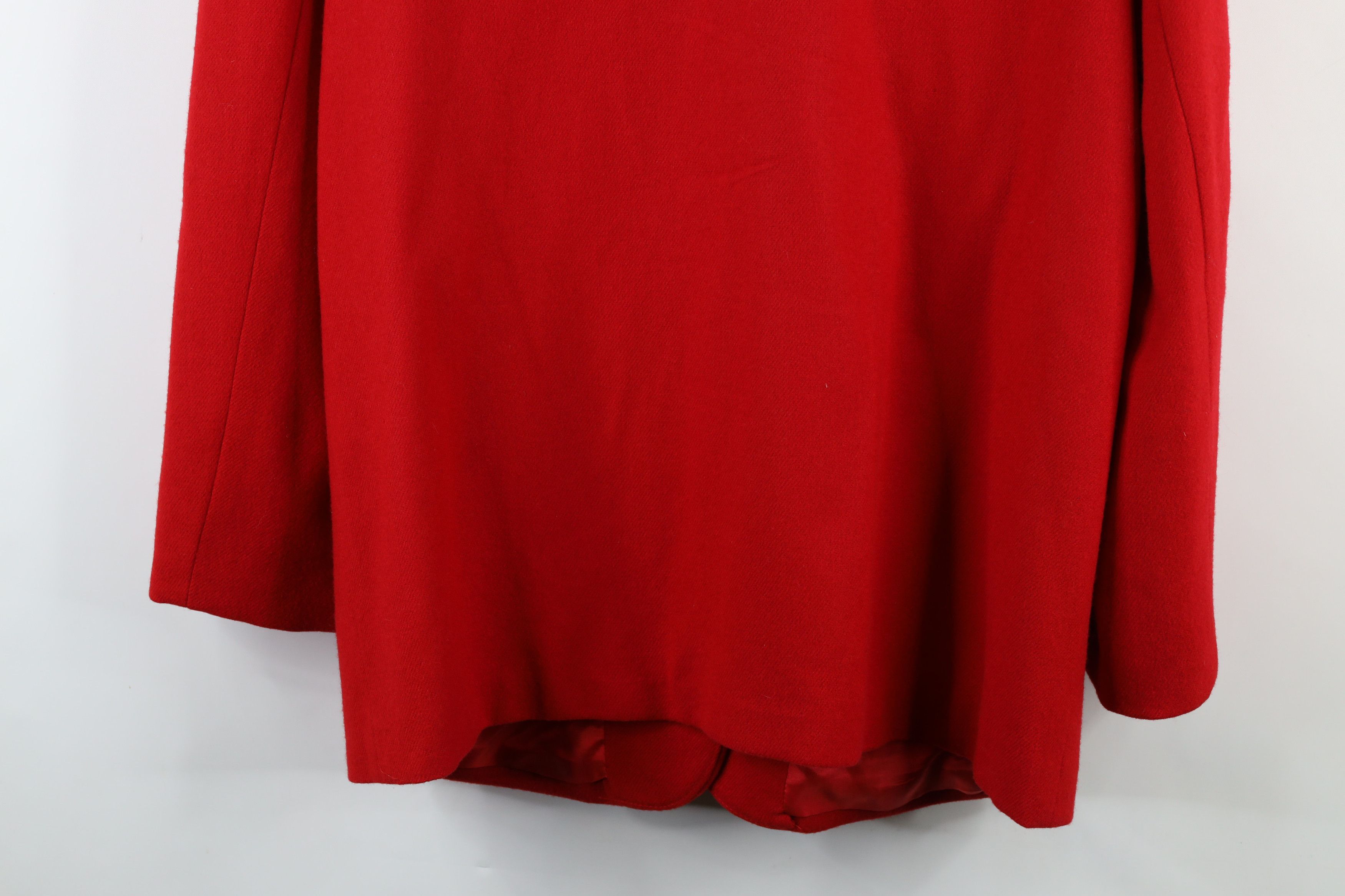 Vintage Vintage 90s Streetwear One Button Blazer Suit Jacket Red Size XXL / US 16-18 / IT 52-54 - 14 Thumbnail