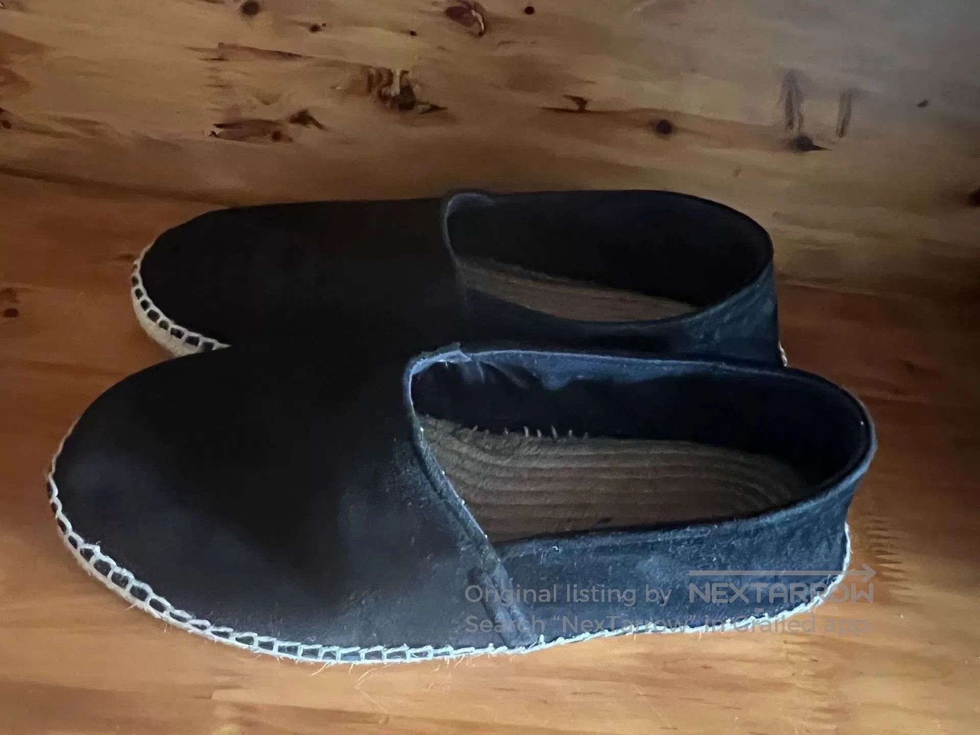 Porter Classic black suede handcrafted shoes for comfort. Size US 9.5 / EU 42-43 - 9 Thumbnail