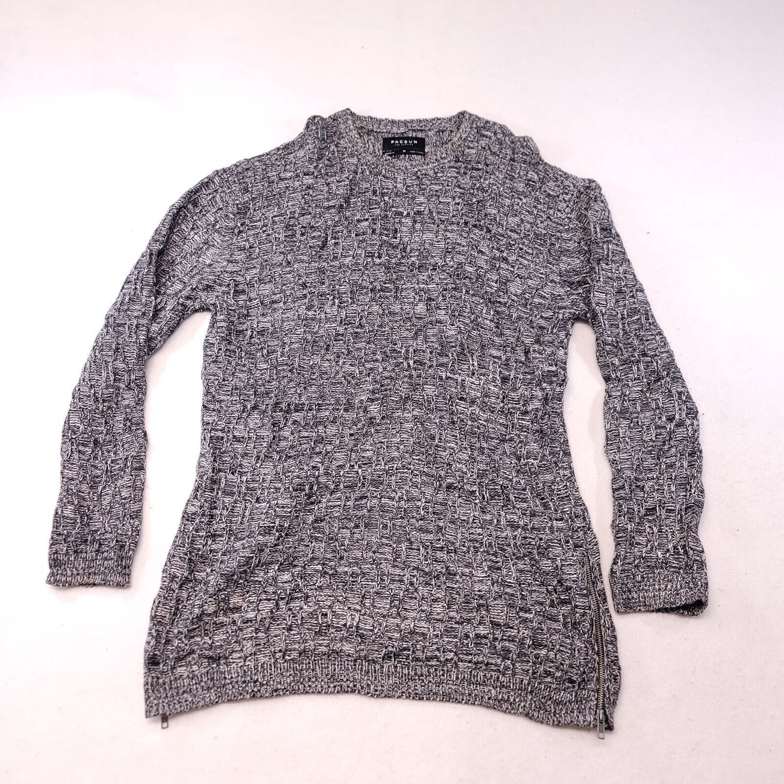 Pacsun PacSun Casual Cotton Sweater Womens Size Medium Black White Size M / US 6-8 / IT 42-44 - 2 Thumbnail