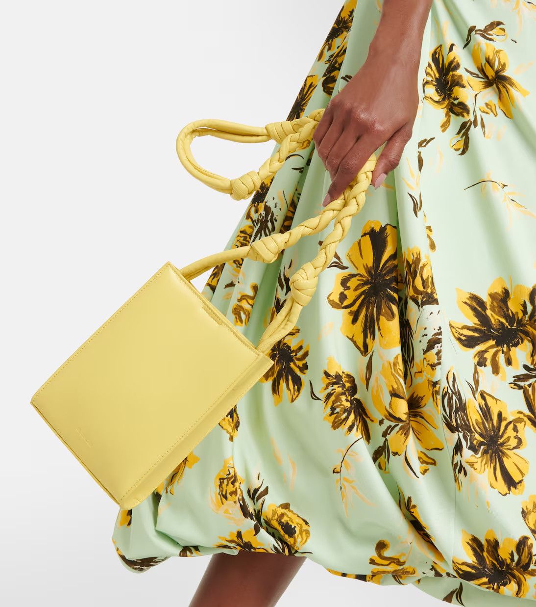 Jil Sander o1loc1c1124 Size: OS/Tangle Padded Crossbody Bag in Yellow Size ONE SIZE - 4 Thumbnail