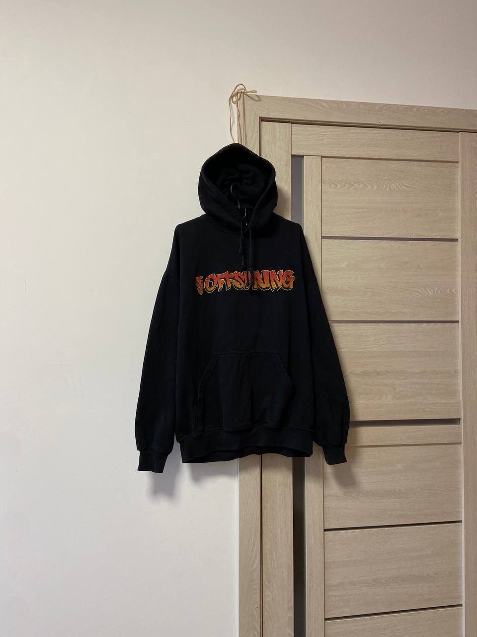 Band Tees Vintage The Offspring Graphic Flammable Skull Logo Hoodie Size US XL / EU 56 / 4 - 2 Thumbnail
