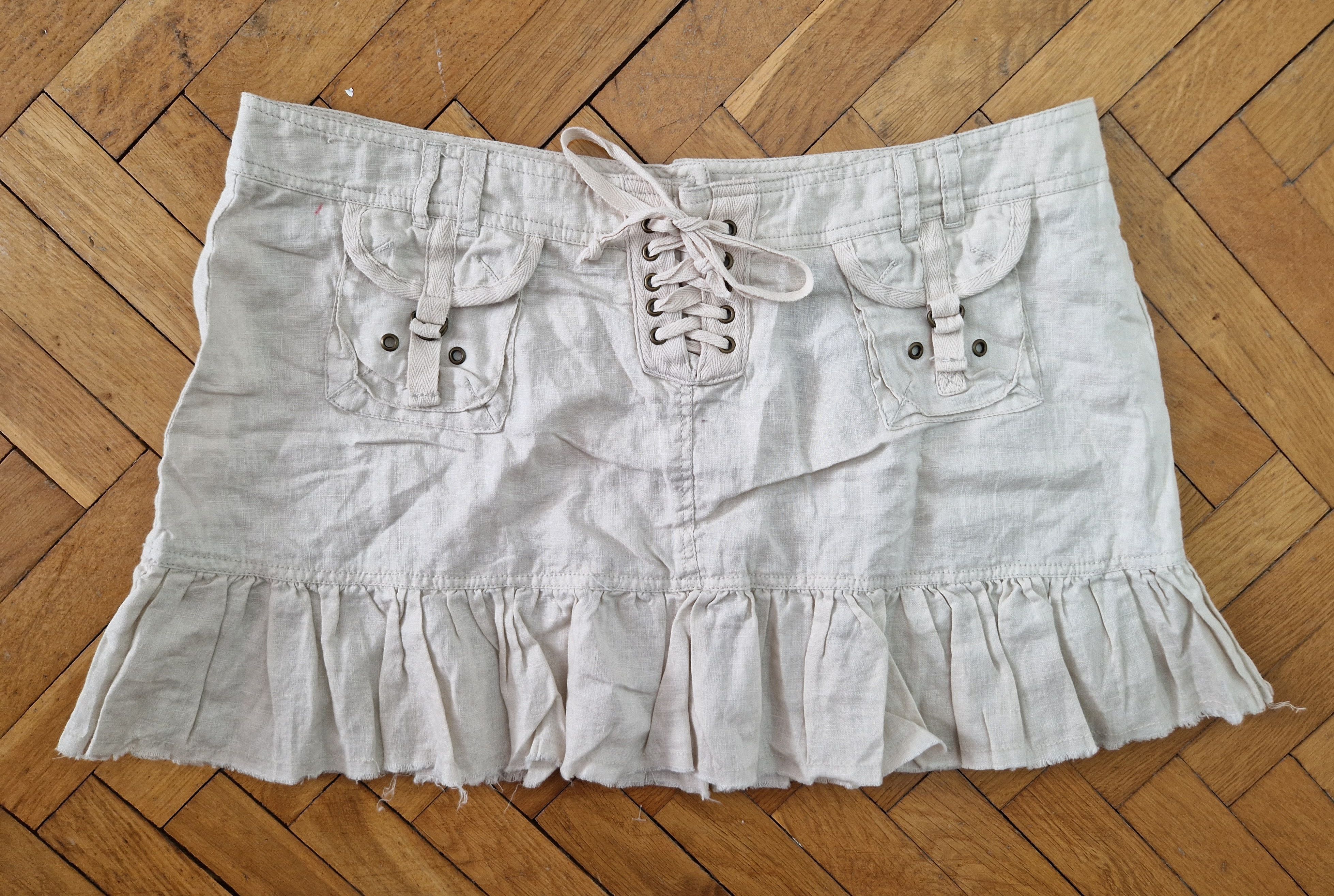 Japanese Brand vintage mini skirt coquette y2k avant garde Size 28" / US 6 / IT 42 - 1 Thumbnail