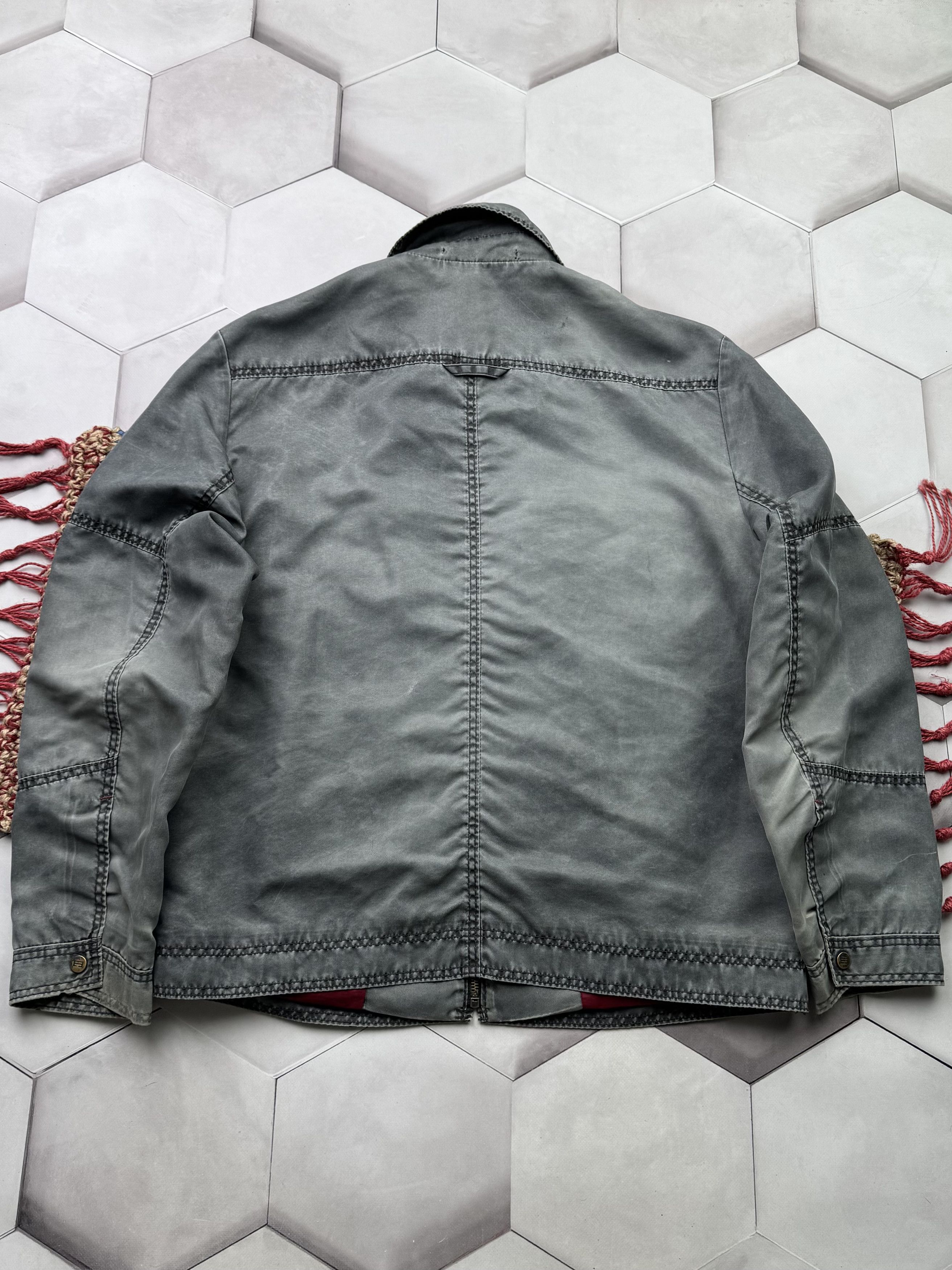 Japanese Brand Vintage Faded Garment Dyed Jacket Red Lining Size US XL / EU 56 / 4 - 12 Thumbnail