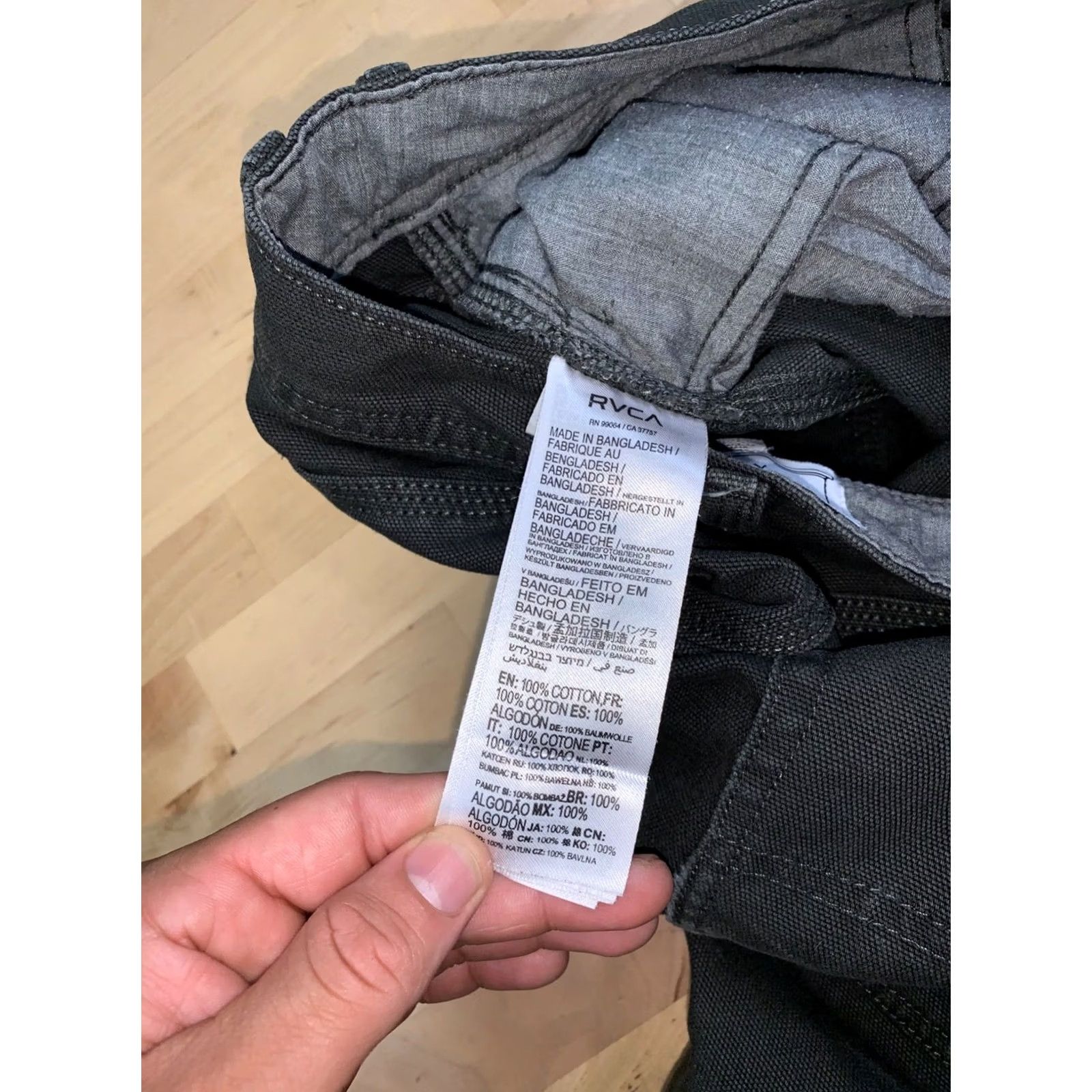 RVCA RVCA x Stella Double Knee Carpenter Jeans Women 25 Green Grunge Vintage No Size 42" / US 20 - 3 Thumbnail