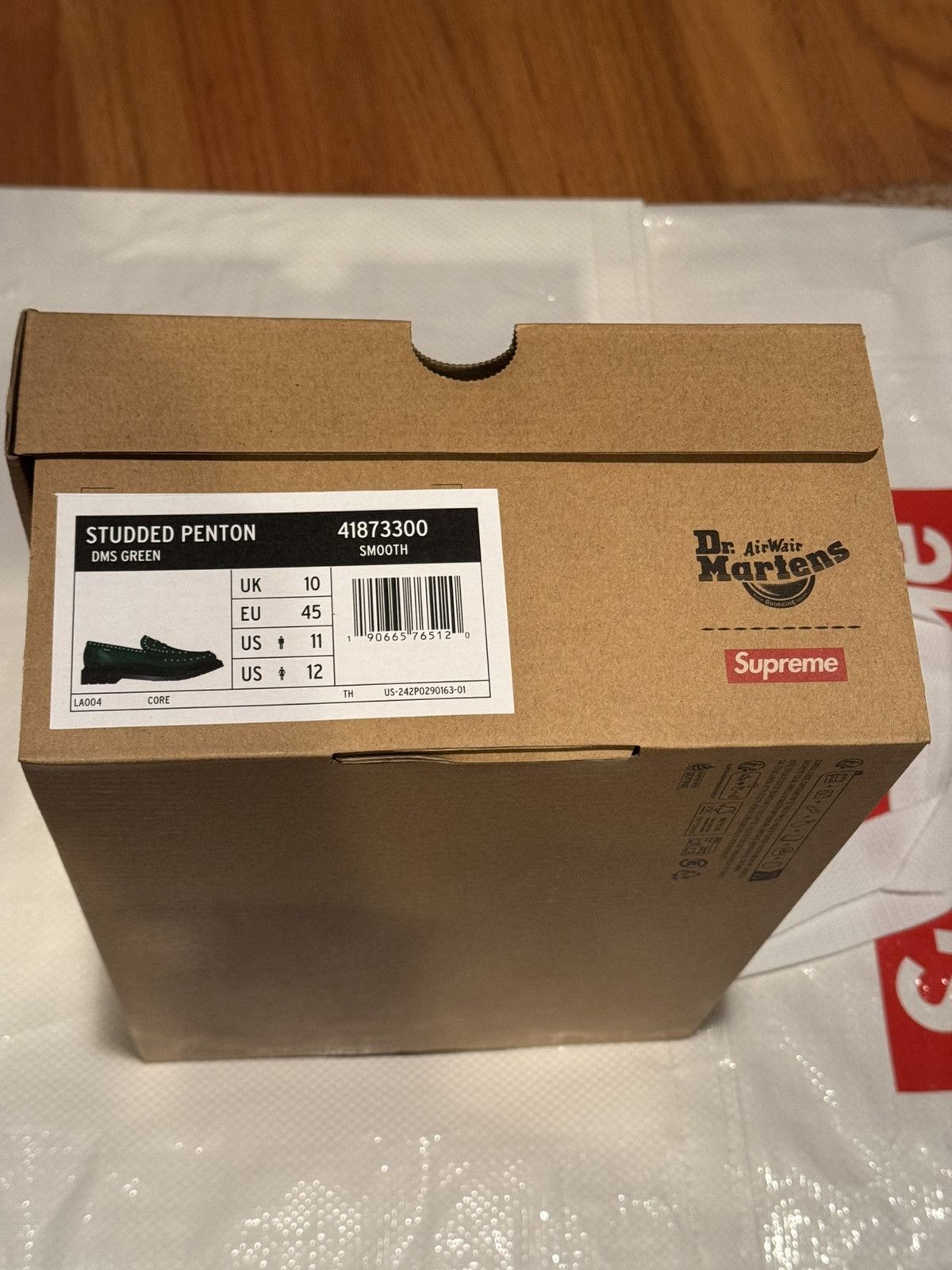 Dr. Martens × Supreme Supreme Dr. Martens Studded Penton Loafer Size US 11 / EU 44 - 4 Thumbnail