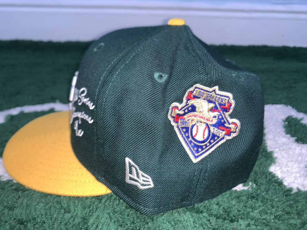 New Era “ A’s “ New Era Fitted Sz.7 1/8 Size ONE SIZE - 5 Thumbnail
