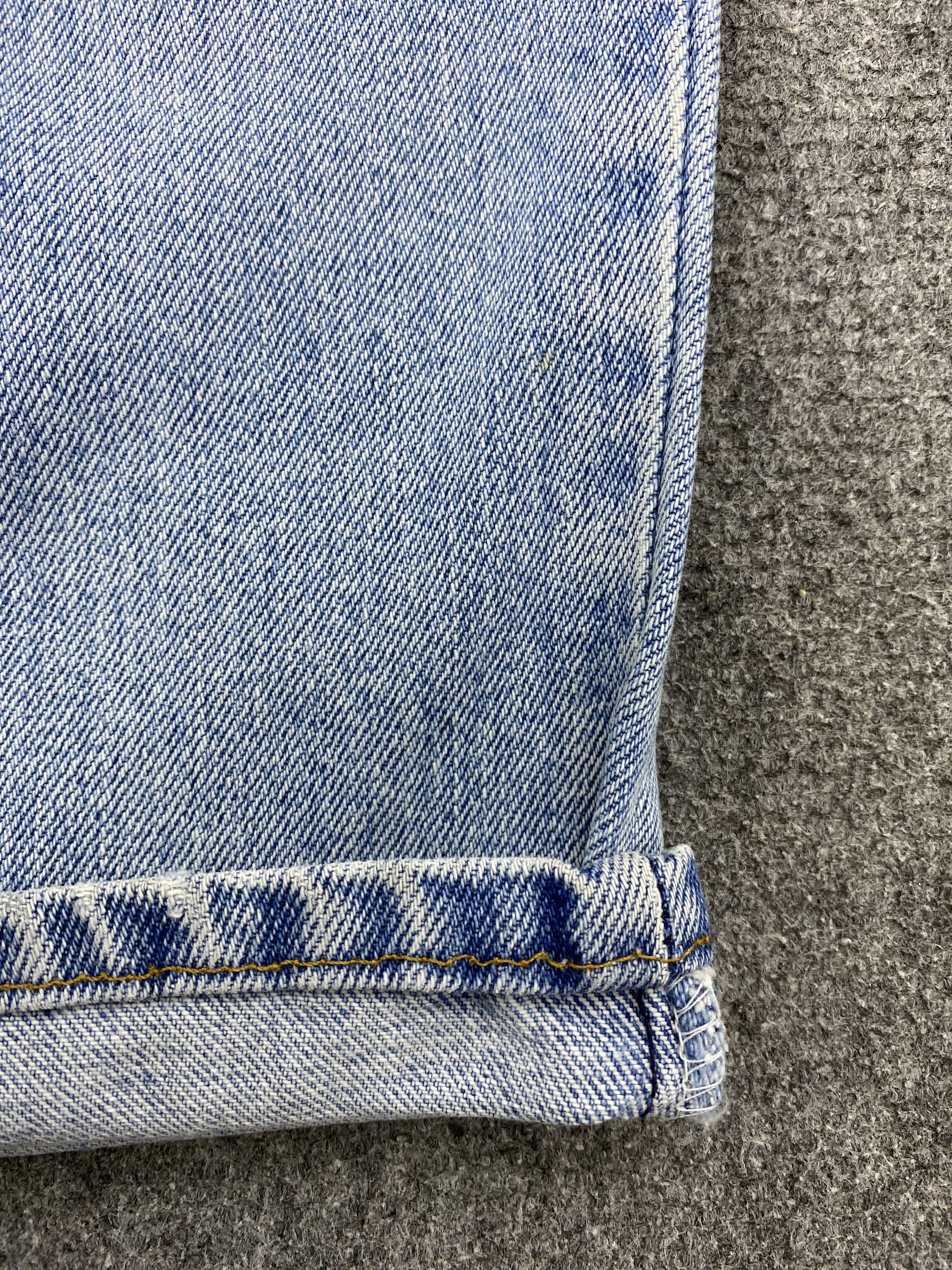 Levi's × Vintage Light Blue Washed Vintage Levis 551 Jeans Size US 28 / EU 44 - 8 Thumbnail
