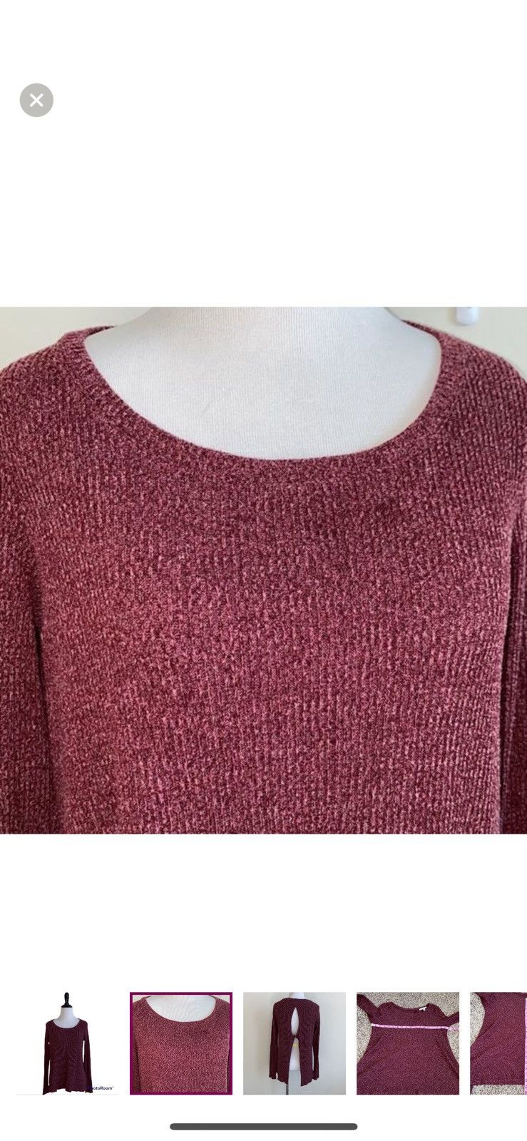 American Eagle Outfitters American eagle outfitters small open back knit top Size S / US 4 / IT 40 - 3 Thumbnail