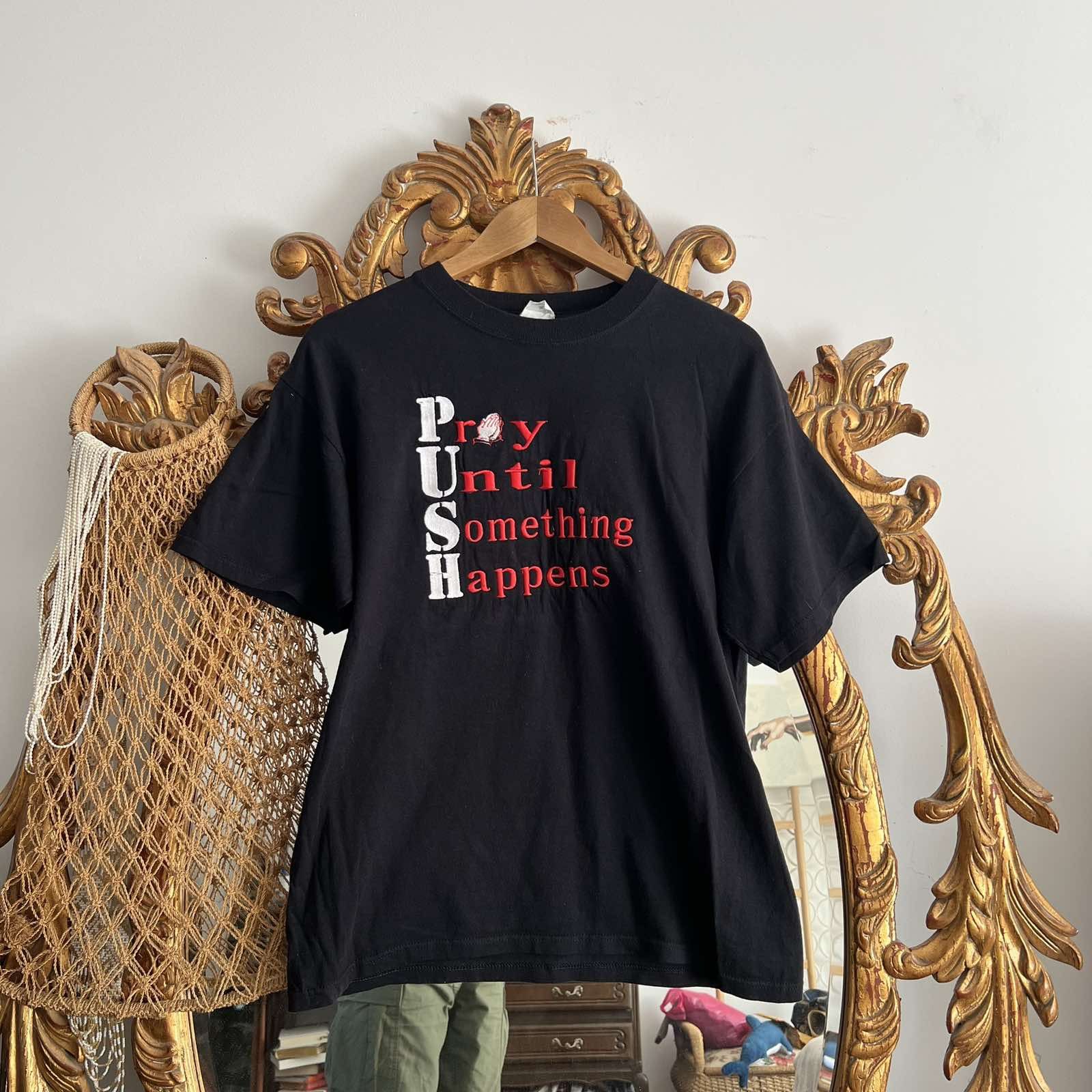 Other 2000s Y2K Vintage Revelations Christian God Jesus Tee Sz L Size US L / EU 52-54 / 3 - 1 Thumbnail