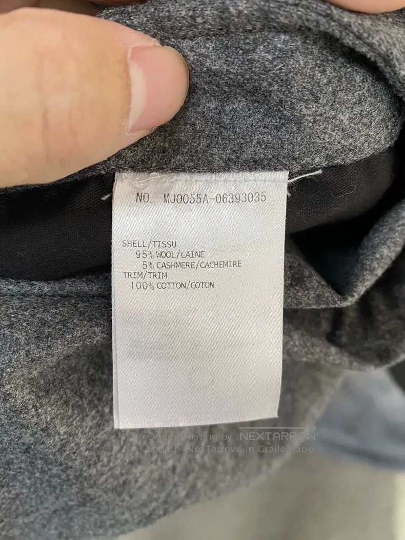 Thom Browne Thom Browne Notched Collar Single-Breasted Long-Sleeve Jac Size US XL / EU 56 / 4 - 5 Thumbnail