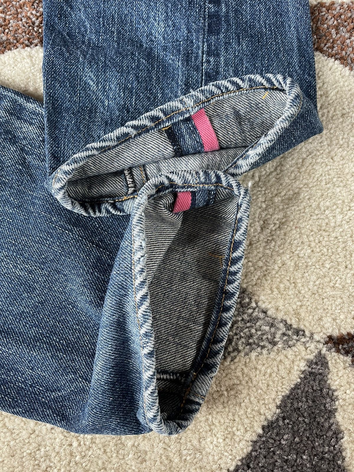 Billionaire Boys Club OG BBC Ice Cream Running Dog Denim Jeans Size US 30 / EU 46 - 12 Thumbnail