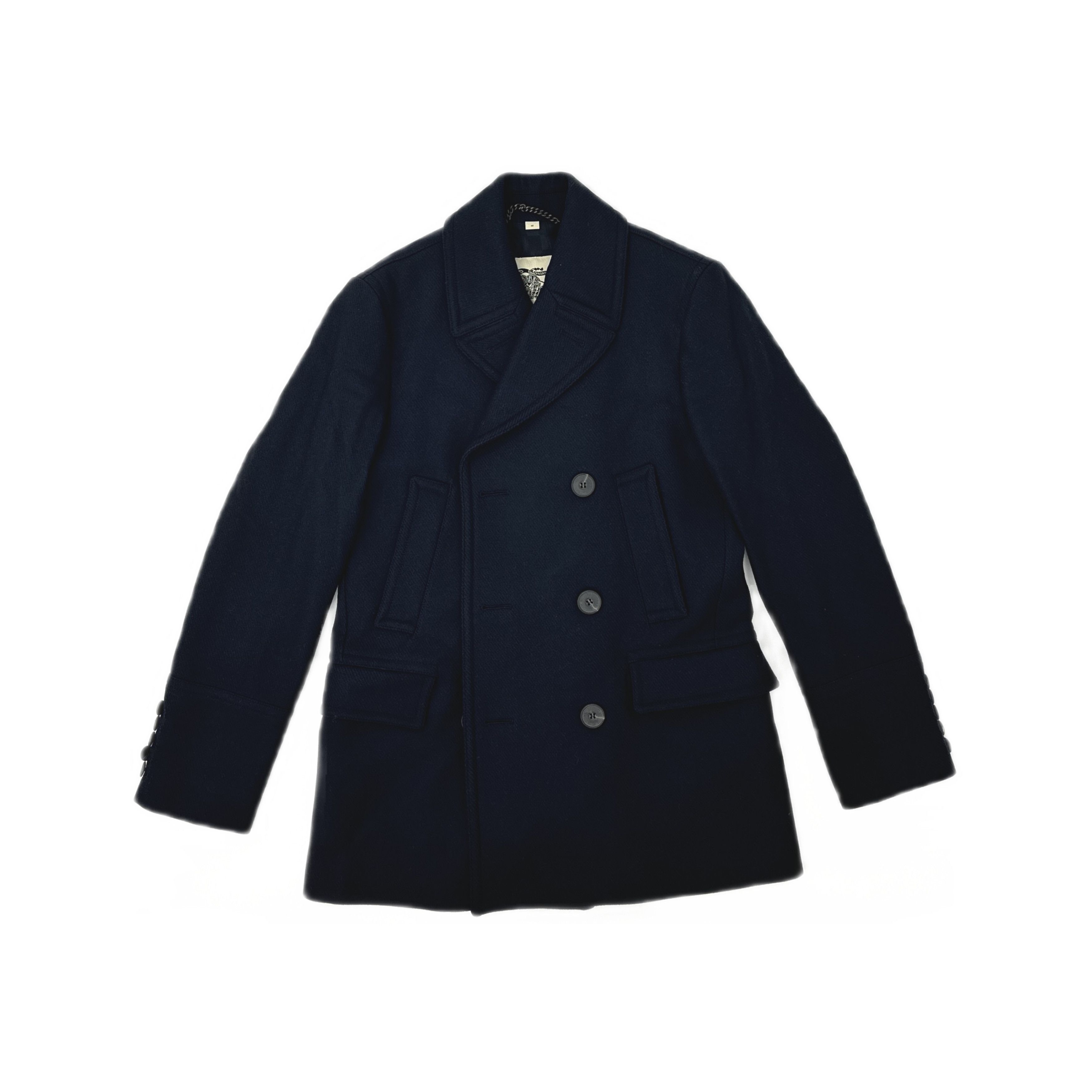 Burberry Burberry Double-Breasted Pea Coat Size S Size US S / EU 44-46 / 1 - 1 Thumbnail
