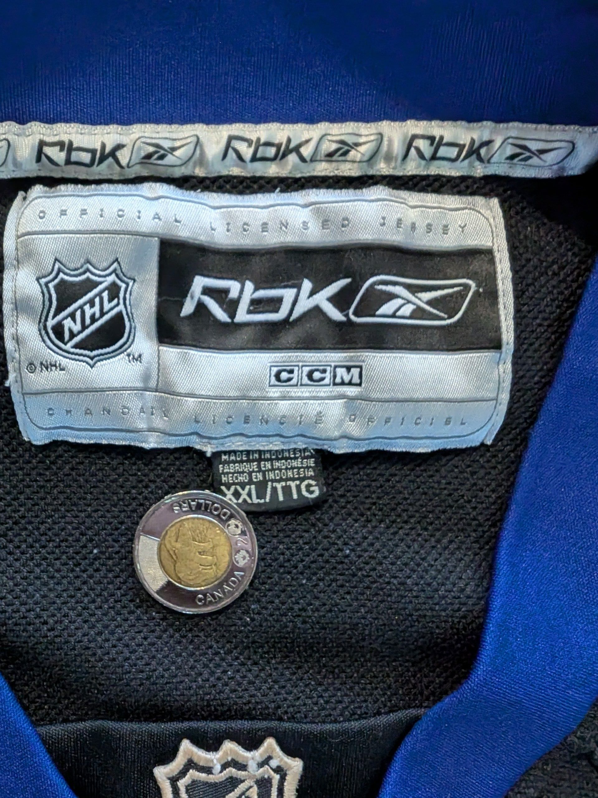 Reebok Tampa Bay Lighting Blank Sewn Reebok Jersey - Size XXL Size US XXL / EU 58 / 5 - 3 Thumbnail