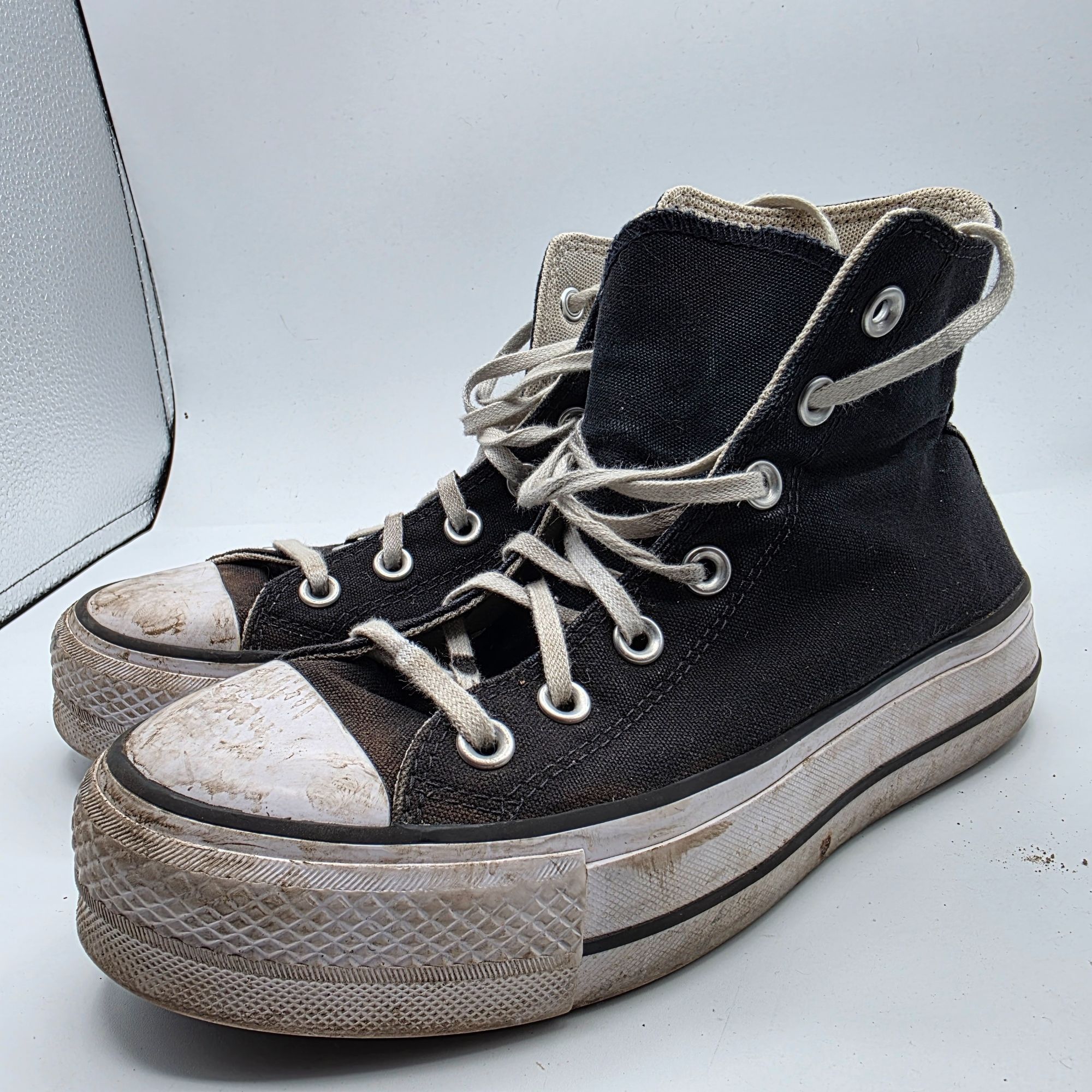 Converse Converse Chuck Taylor Platform Womens Size 7 Black Sneaker S Size US 7 / IT 37 - 3 Thumbnail