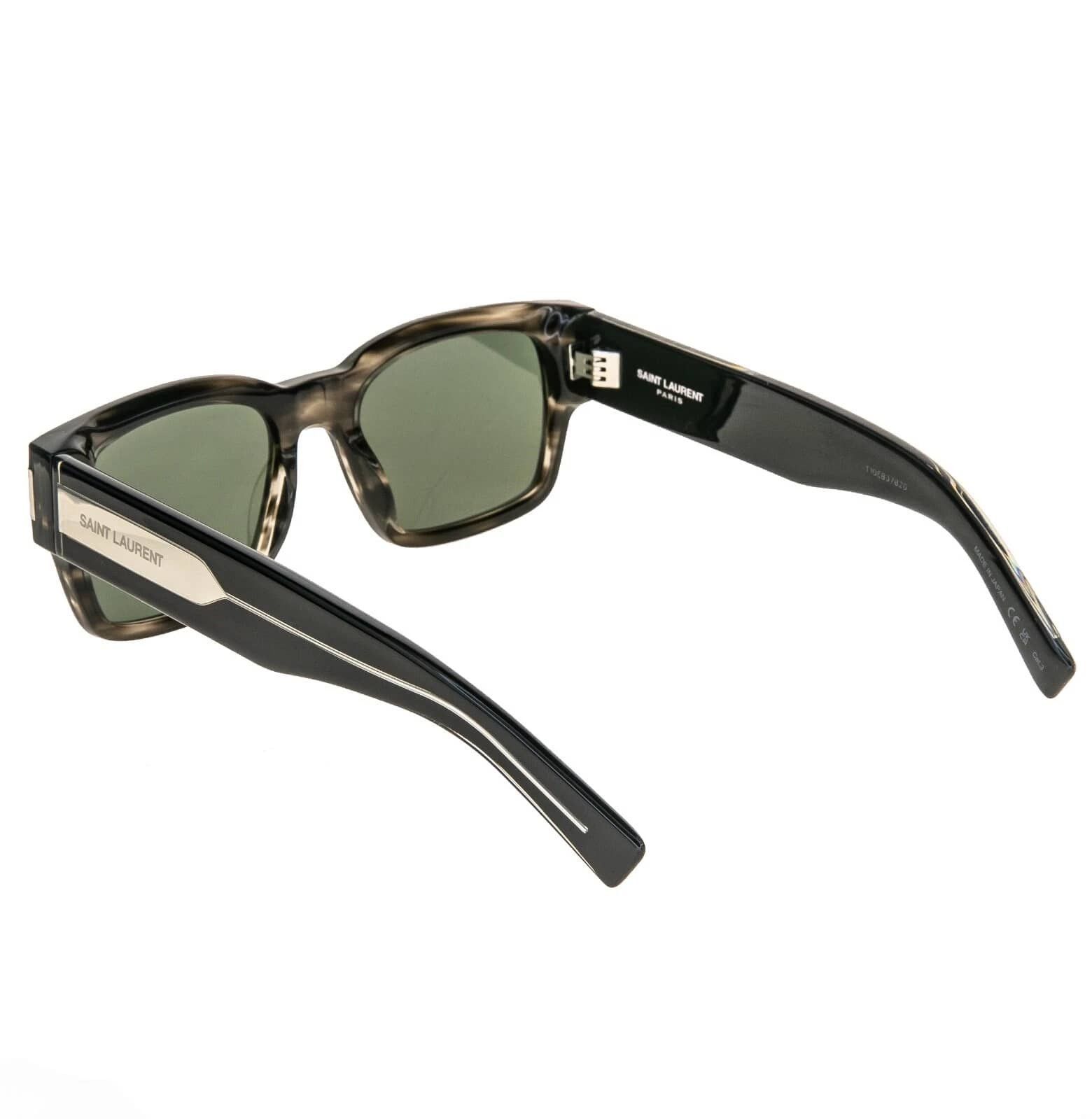 Yves Saint Laurent SAINT LAURENT Naked Wirecore 617 YSL SL617 004 Gray Sunglass Size ONE SIZE - 3 Thumbnail