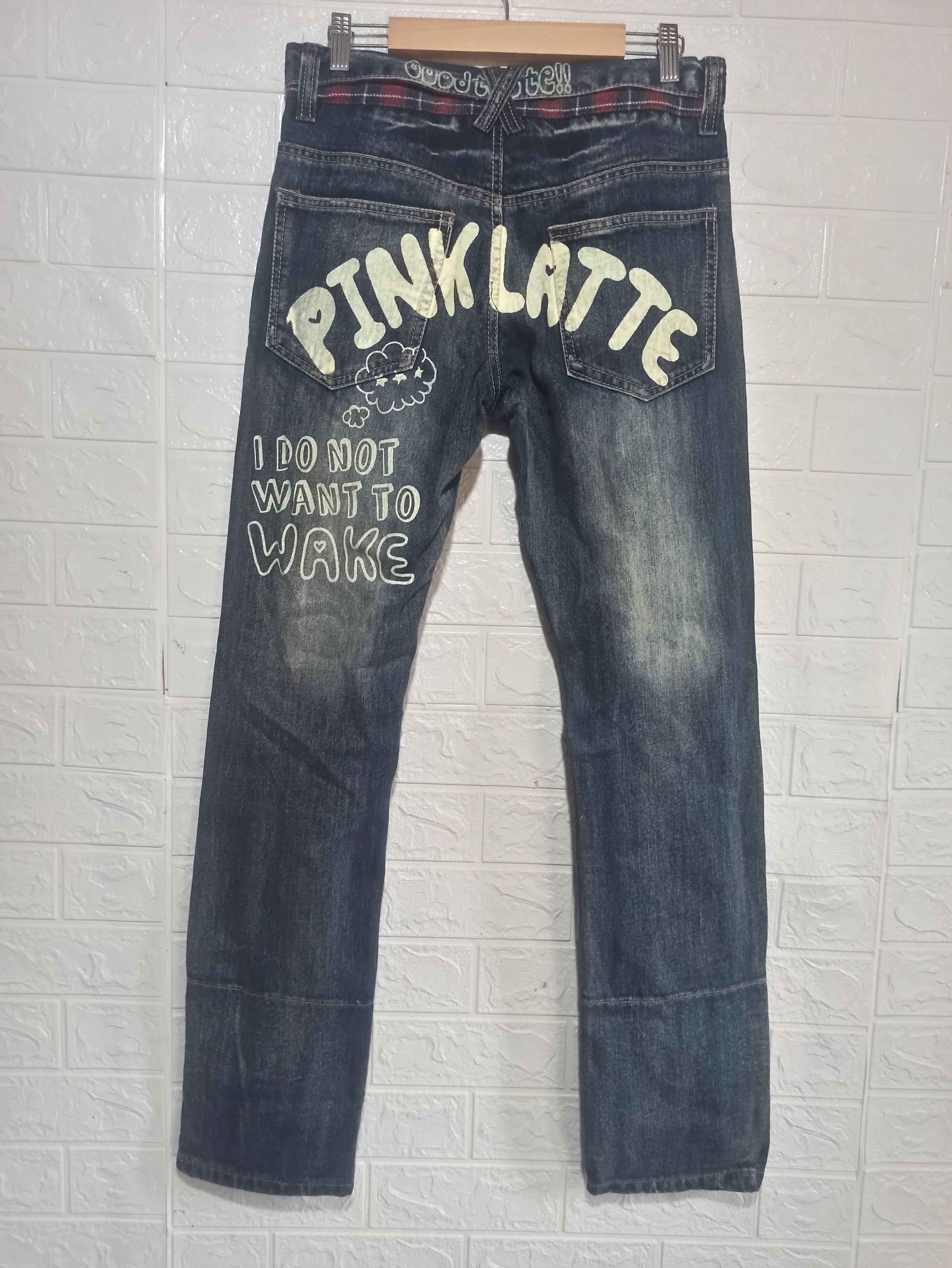 Japanese Brand Pink Latte Jeans Pants Size 30" / US 8 / IT 44 - 1 Thumbnail