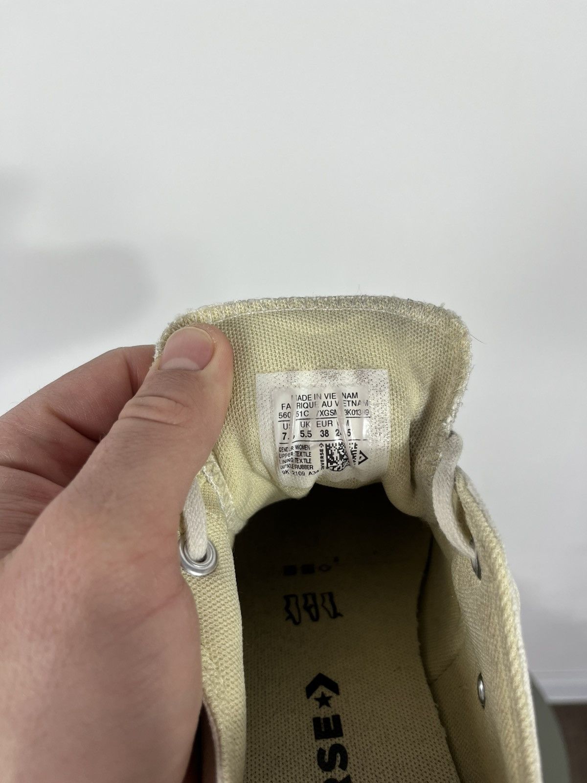 Converse Converse Platform Canvas Sneakers White High Sole 38 US 7.5 Size US 7.5 / IT 37.5 - 10 Thumbnail