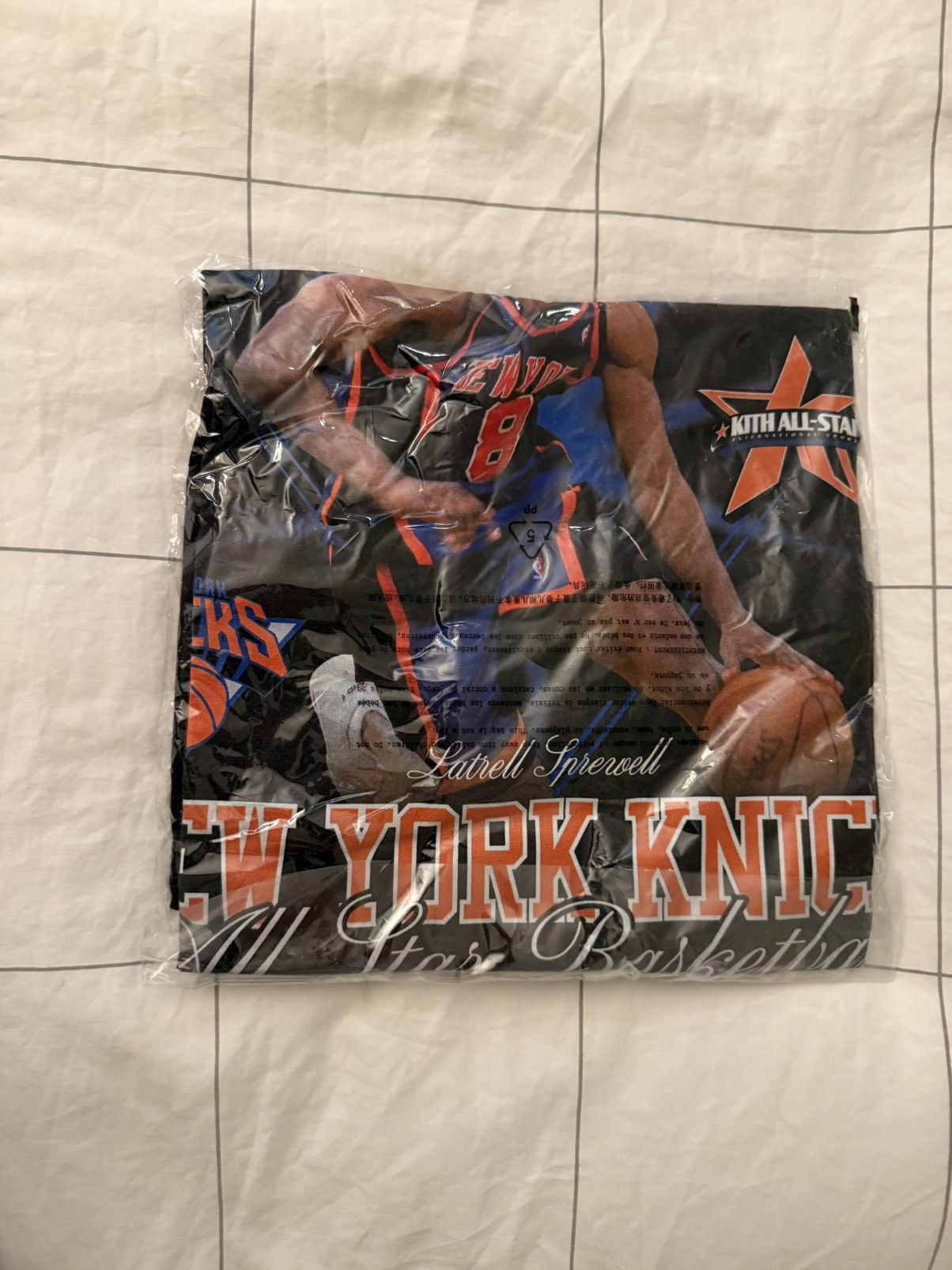 Kith Kith for NBA All-Star NY Knicks Latrell Sprewell Vintage Tee Size US XL / EU 56 / 4 - 7 Thumbnail