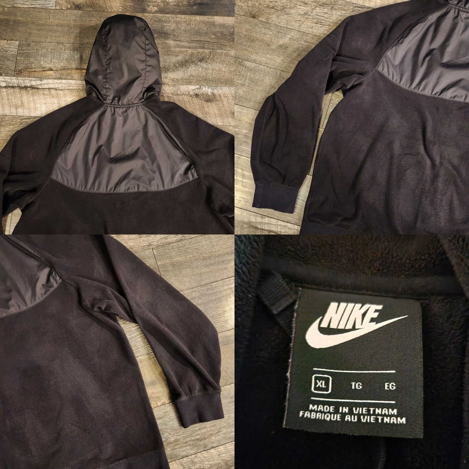 Nike Nike Hoodie Mens XL Black Rare MLG Full Zip Jacket Major League Gaming Fleece Size US XL / EU 56 / 4 - 9 Thumbnail