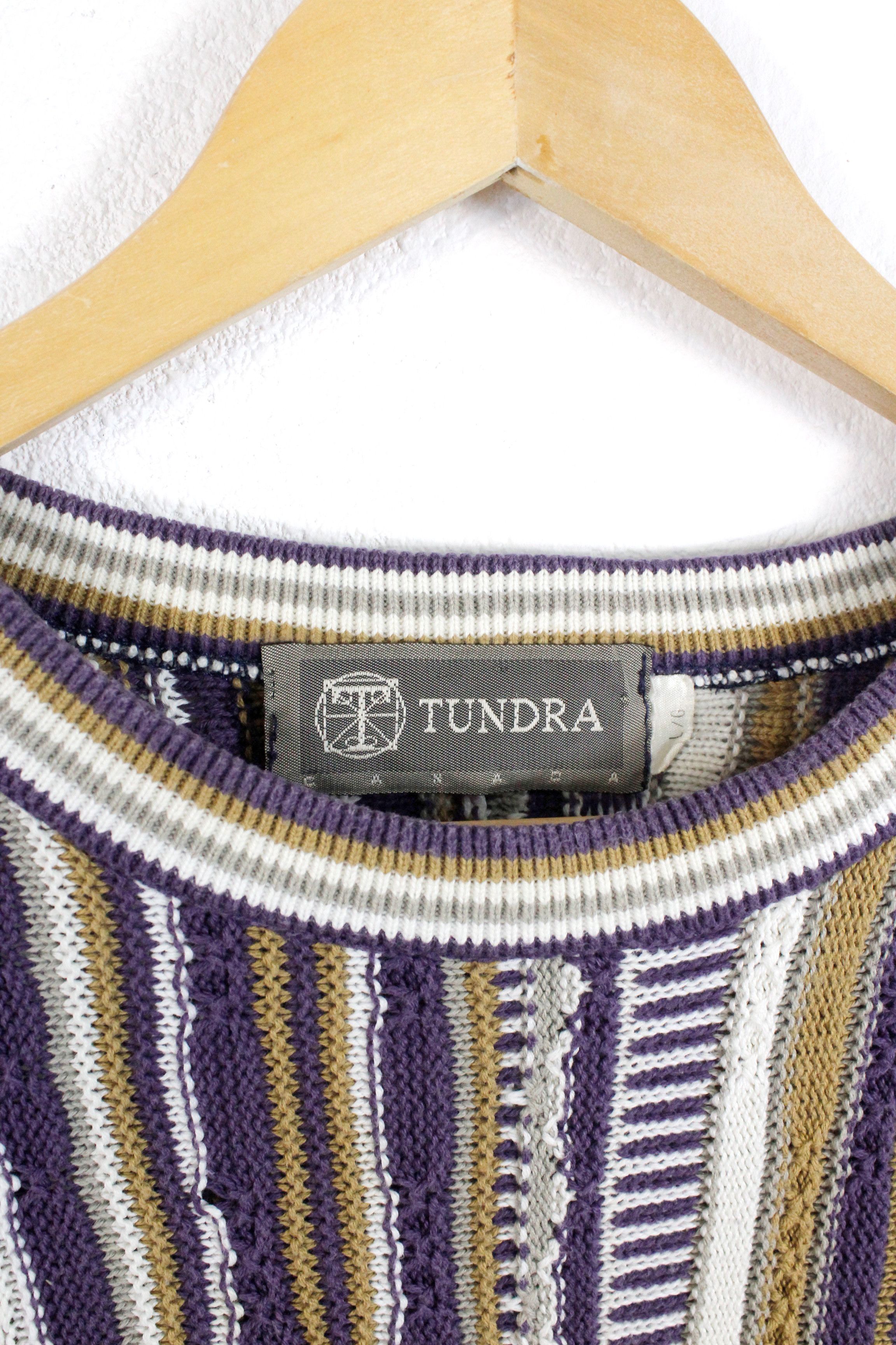 Other Vintage Tundra Canada Coogi Style Analog Knit Cosby Sweater Size US L / EU 52-54 / 3 - 4 Thumbnail