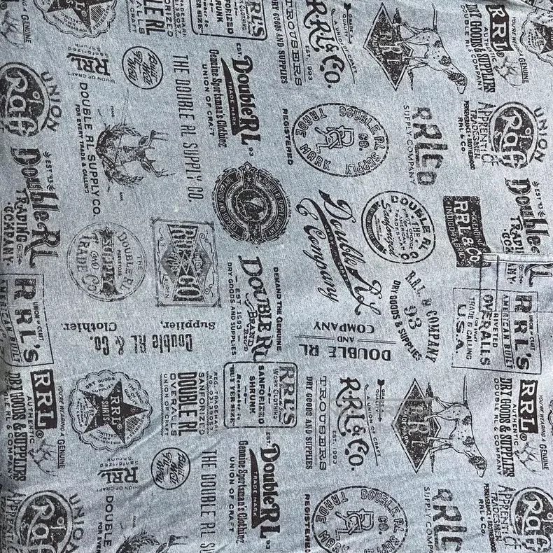 RRL Ralph Lauren RRL Ralph Lauren Limited edition Henry logo short sleeved Size US M / EU 48-50 / 2 - 6 Thumbnail