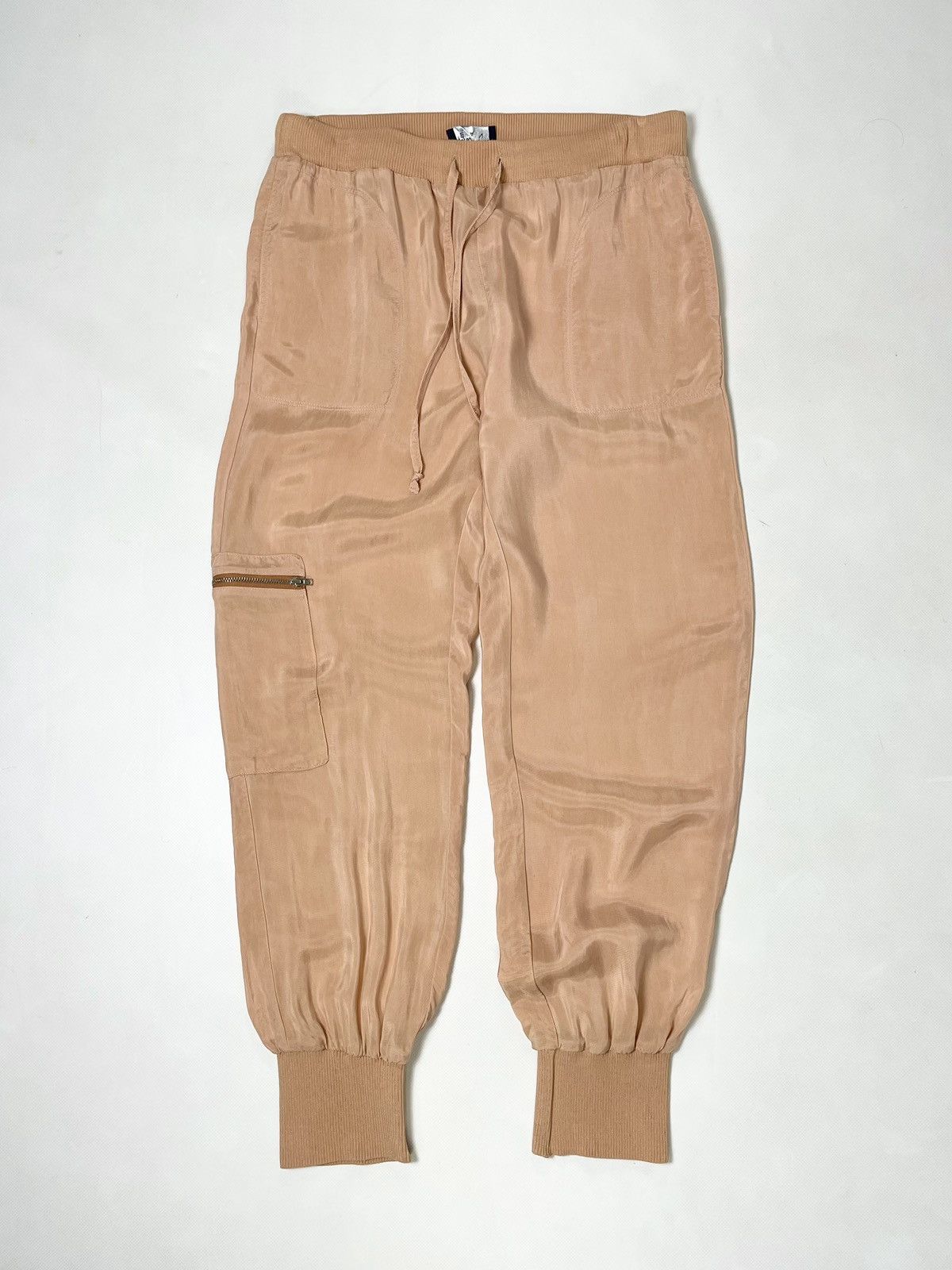 Emporio Armani Emporio Armani 🍑 peach color nylon jogger cargo pants Size 30" / US 8 / IT 44 - 1 Thumbnail