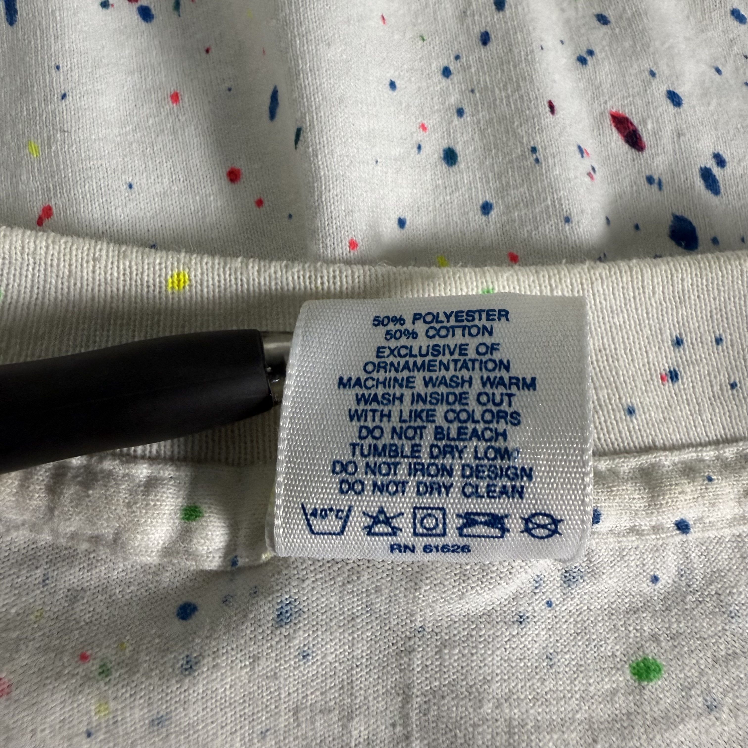 Mickey Mouse 🔥RARE🔥Vintage Mickey Mouse Painted T-shirt Single Stich Size US XL / EU 56 / 4 - 9 Thumbnail