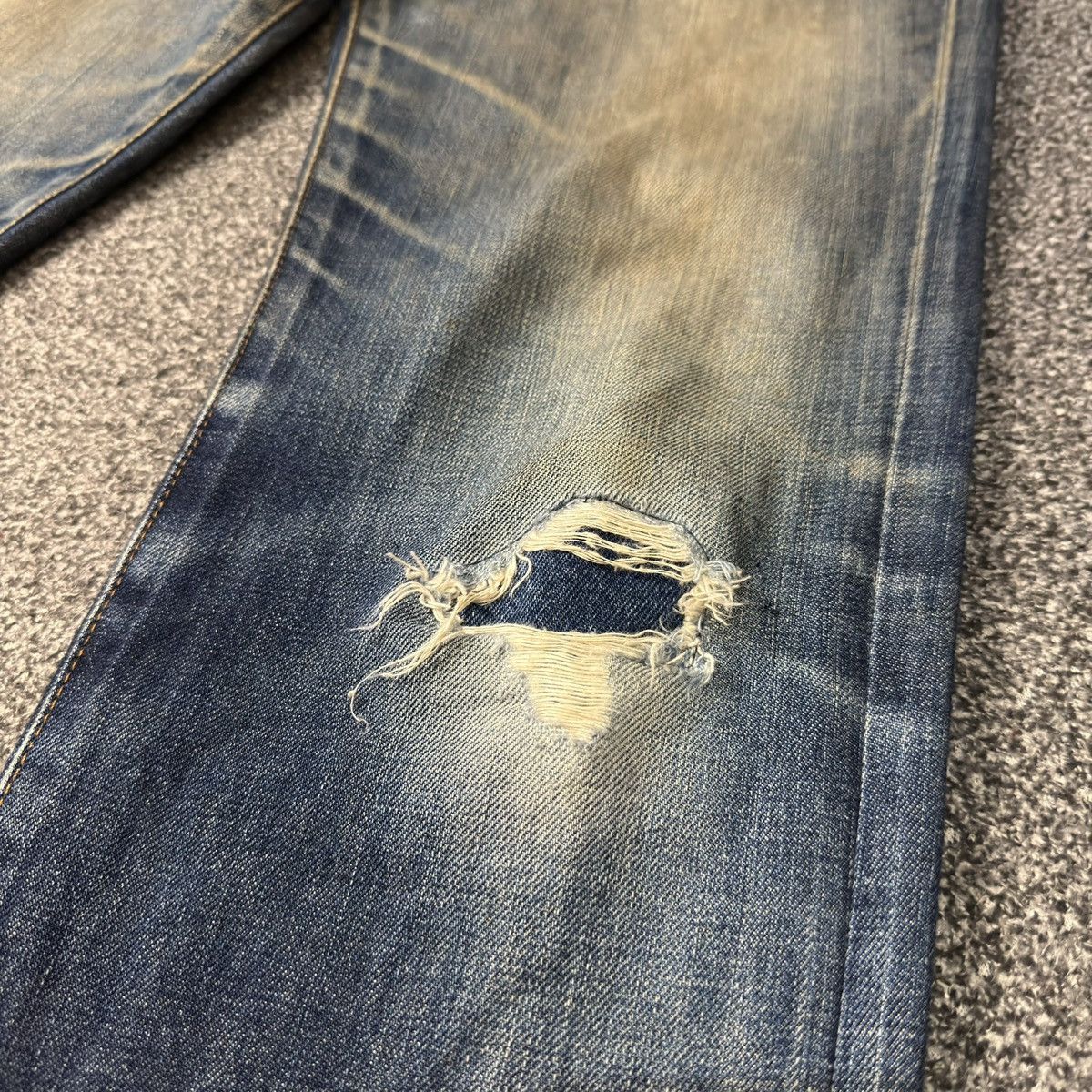 Seditionaries Vintage Japanese Distressed Edwin 503 Rusty Denim W29 Size US 29 - 5 Thumbnail
