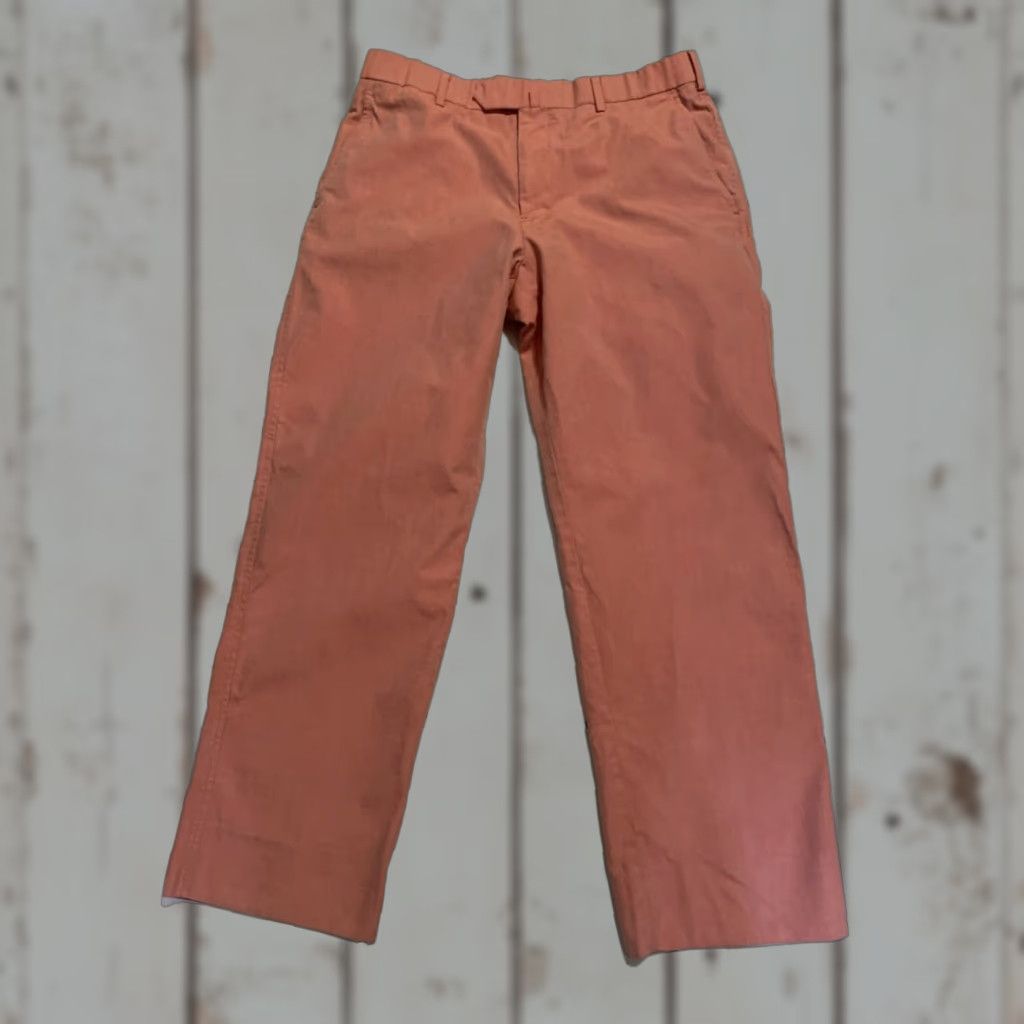 Brooks Brothers Brooks Brothers Mens Spring Pink Dress Pants 35x30 Size US 35 - 1 Thumbnail