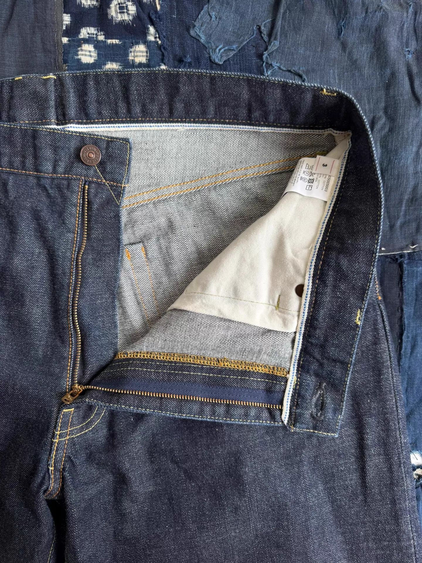 Visvim visvim 21aw spot journeyman pants tacked washed raw denim 3 Size US 34 / EU 50 - 7 Thumbnail
