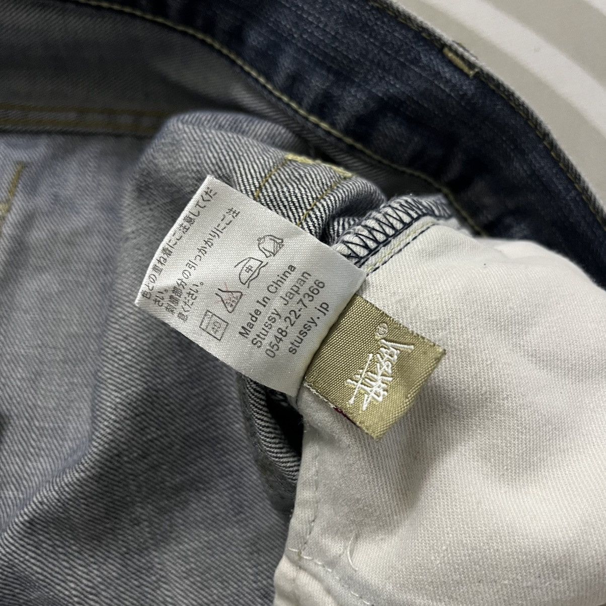 Stussy × Vintage VINTAGE STUSSY CROWN ROUGH RUNGGED DENIM JEANS Size US 34 / EU 50 - 8 Thumbnail