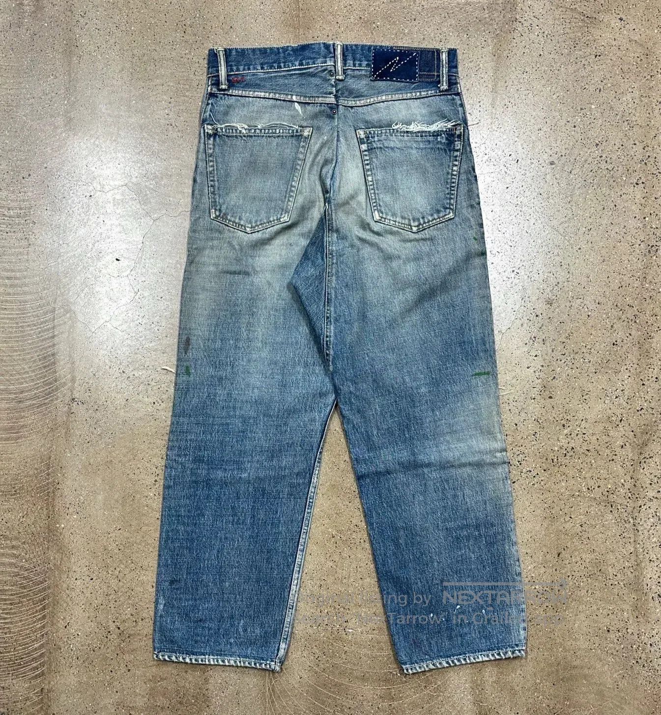 Visvim visvim ict hakama pants crash denim. Size US 43 - 2 Thumbnail