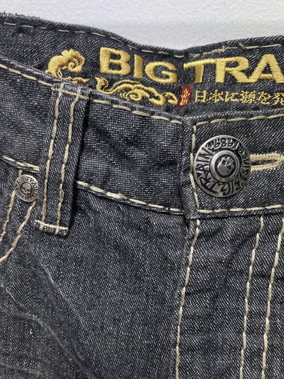 Japanese Brand Big Train Japanese Denim Jeans Heavy Stitch Style Size US 32 / EU 48 - 3 Thumbnail