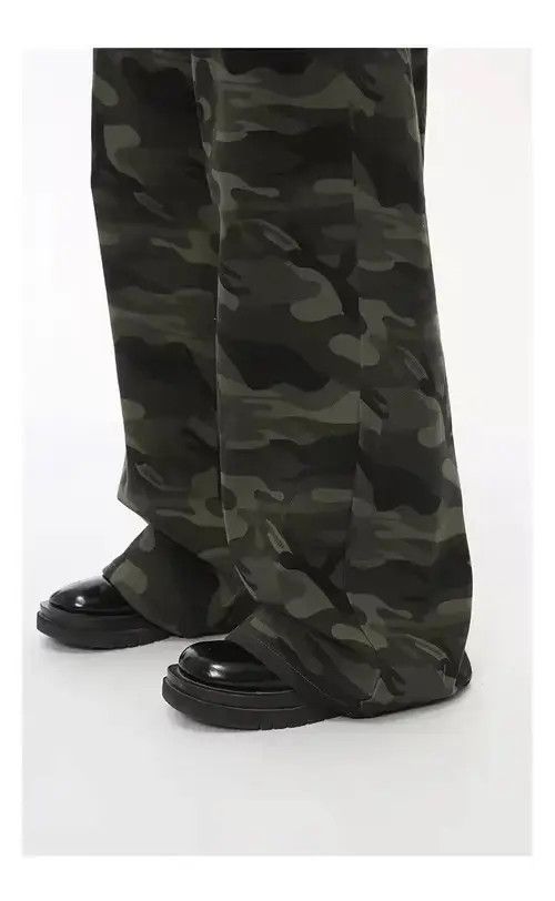 Jean Camo Green Pant Size US 28 / EU 44 - 4 Thumbnail