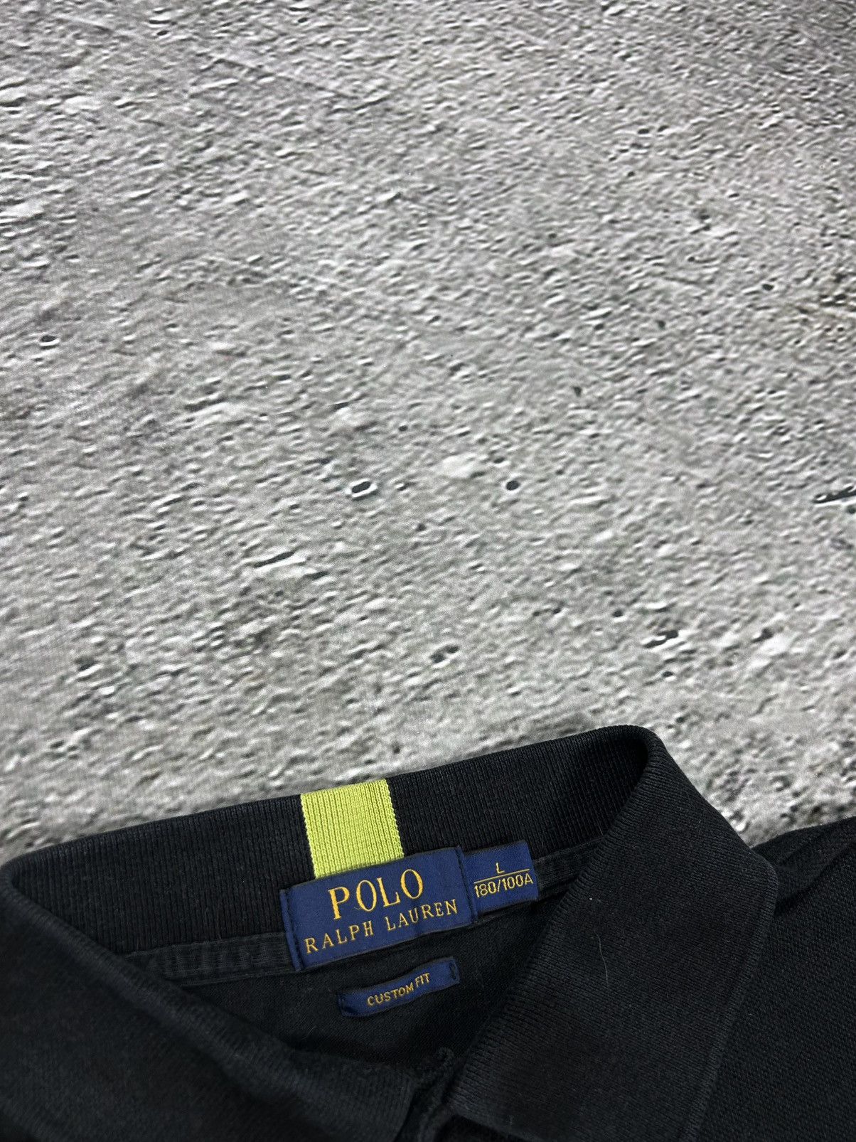 Polo Ralph Lauren Chief Keef Polo Ralph Lauren Japan black Lime Polo big pony Size US L / EU 52-54 / 3 - 3 Thumbnail