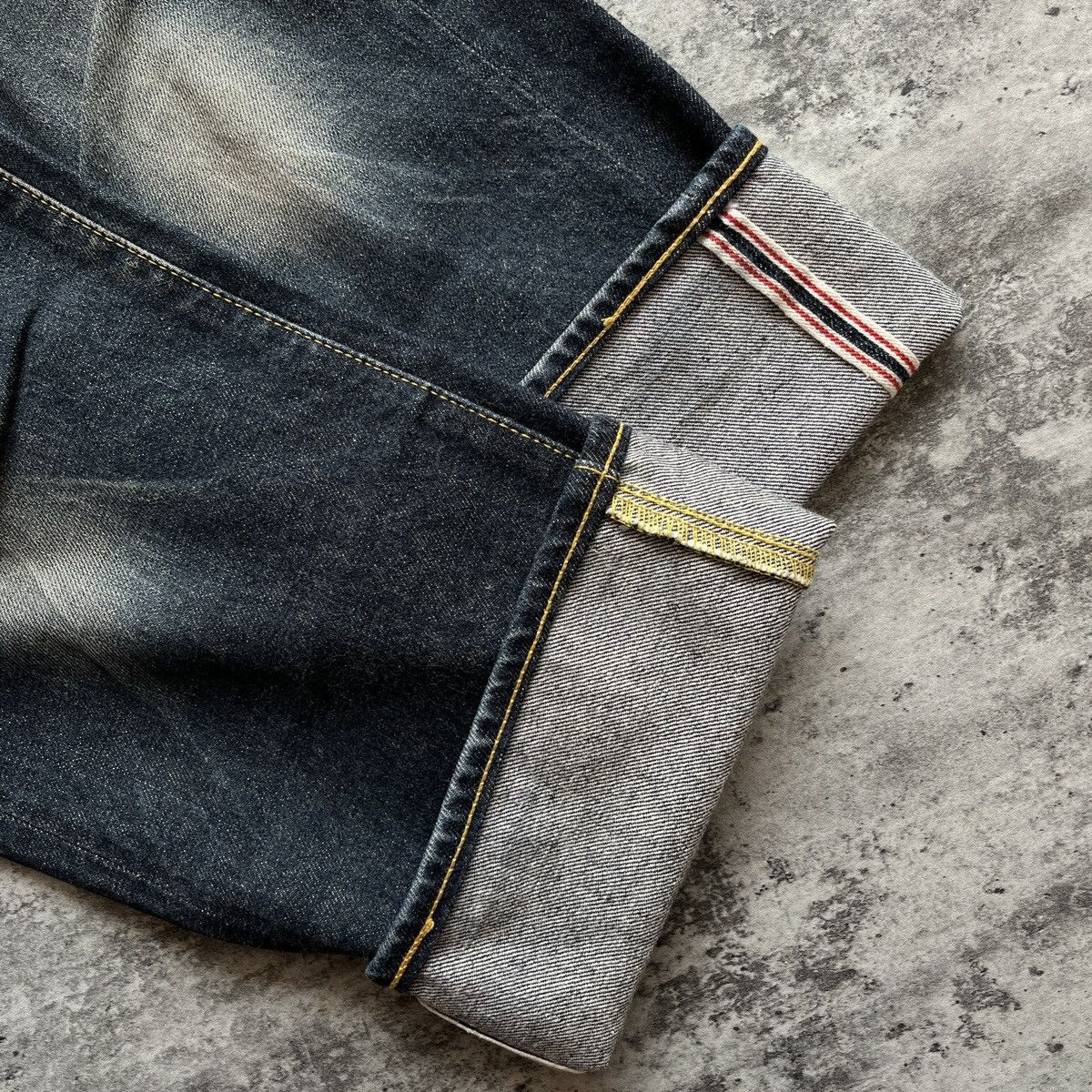 Evisu Y2K Evisu Donna Embroidered Seagull selvedge jeans Size 28" / US 6 / IT 42 - 15 Thumbnail