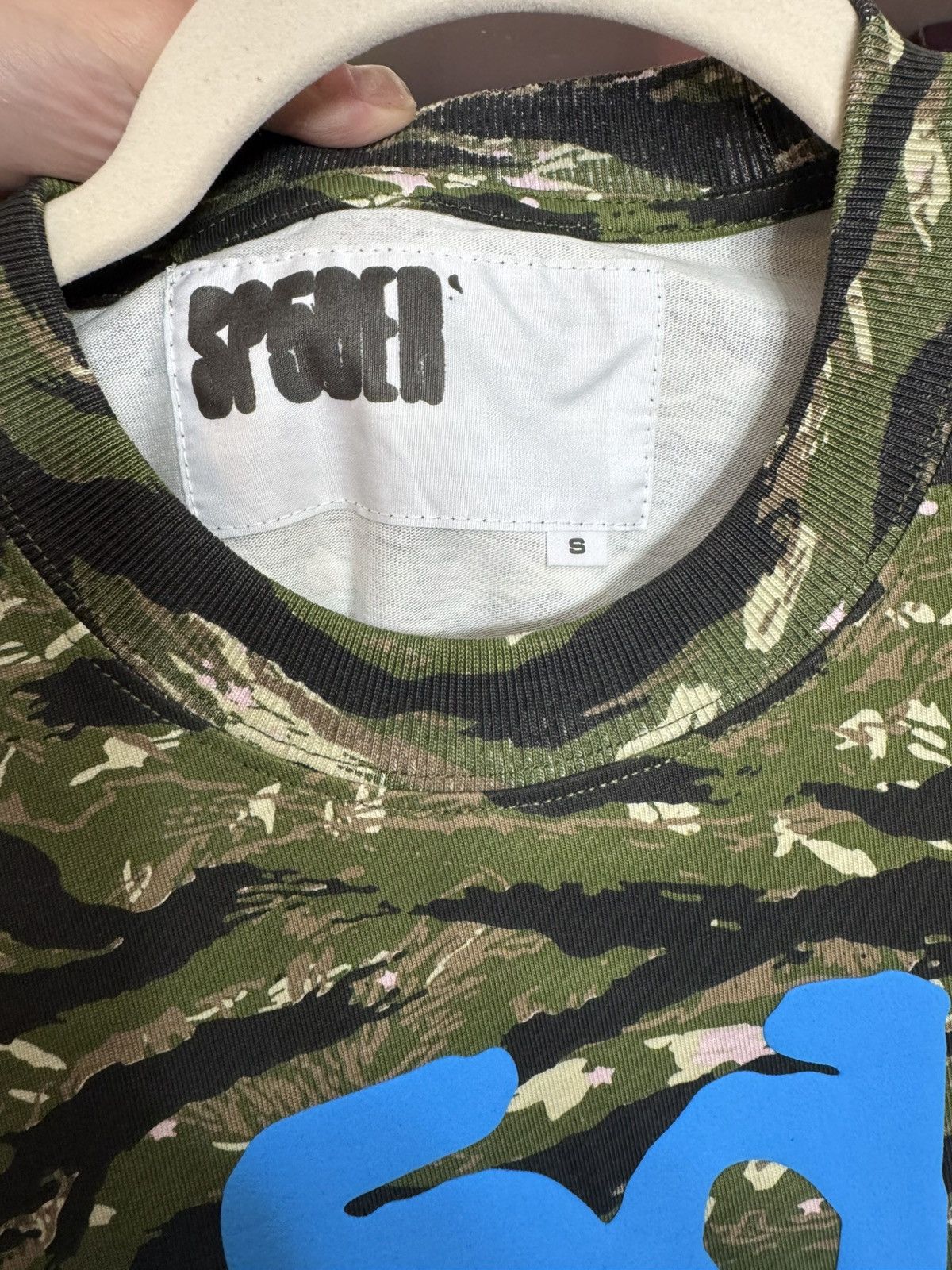 Sp5der Sp5der Beluga Tiger Camo Long-sleeve Tee - Size S Size US S / EU 44-46 / 1 - 4 Thumbnail