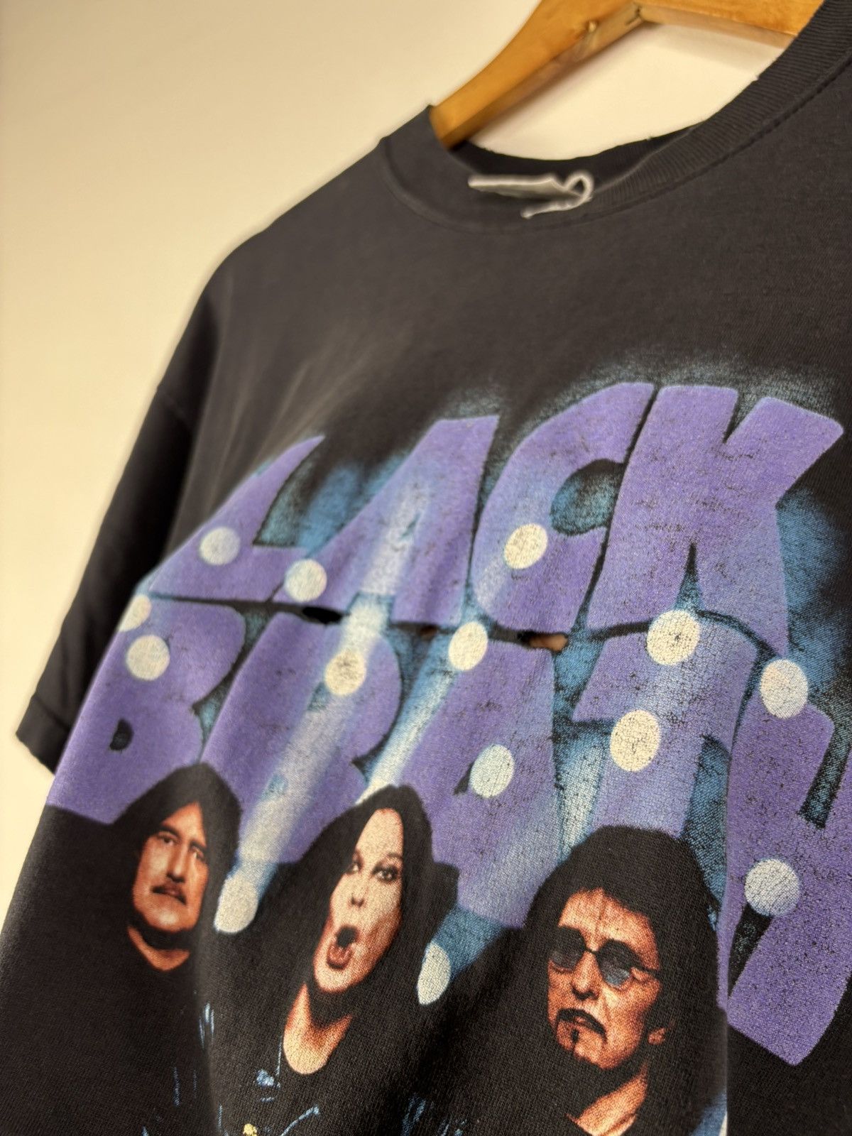 Band Tees Vintage Distressed 90’s Black Sabbath Size US L / EU 52-54 / 3 - 6 Thumbnail
