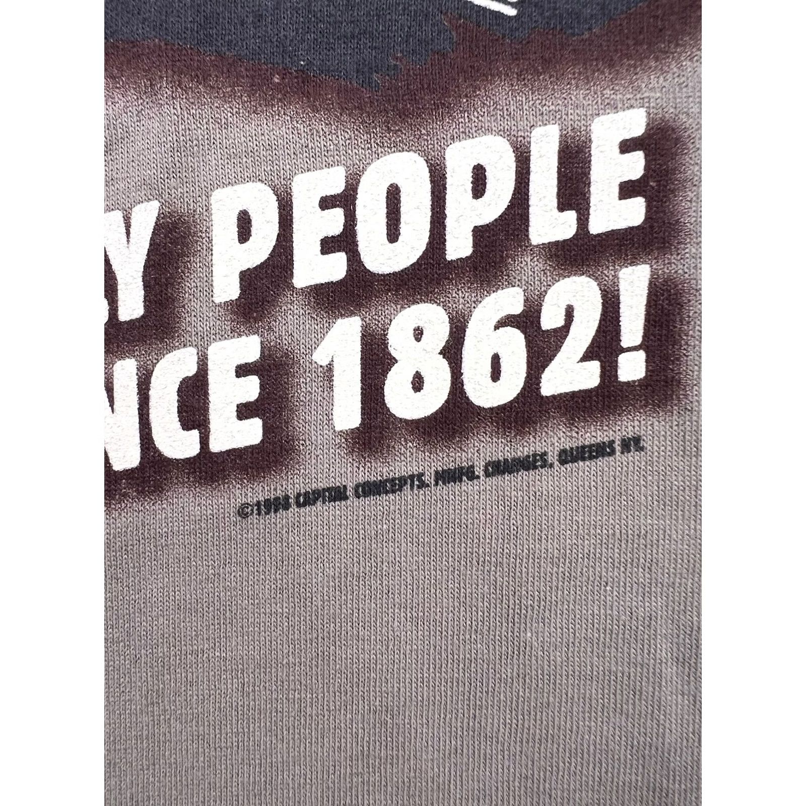 Vintage VINTAGE 90s Beer Helping Ugly People Have Sex Shirt Mens XL Single Stitch USA Shirt Size US XL / EU 56 / 4 - 3 Thumbnail