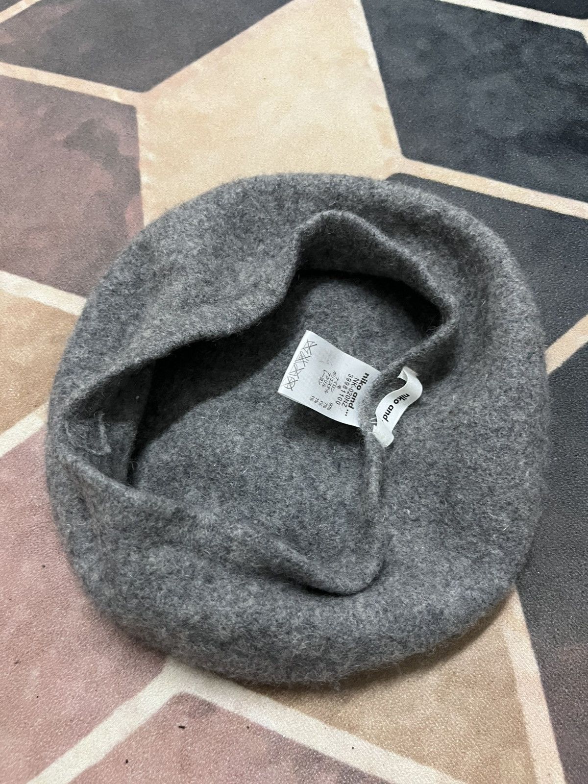 If Six Was Nine 💥Nico and … Grey Wool Colonel Hats Size ONE SIZE - 2 Thumbnail