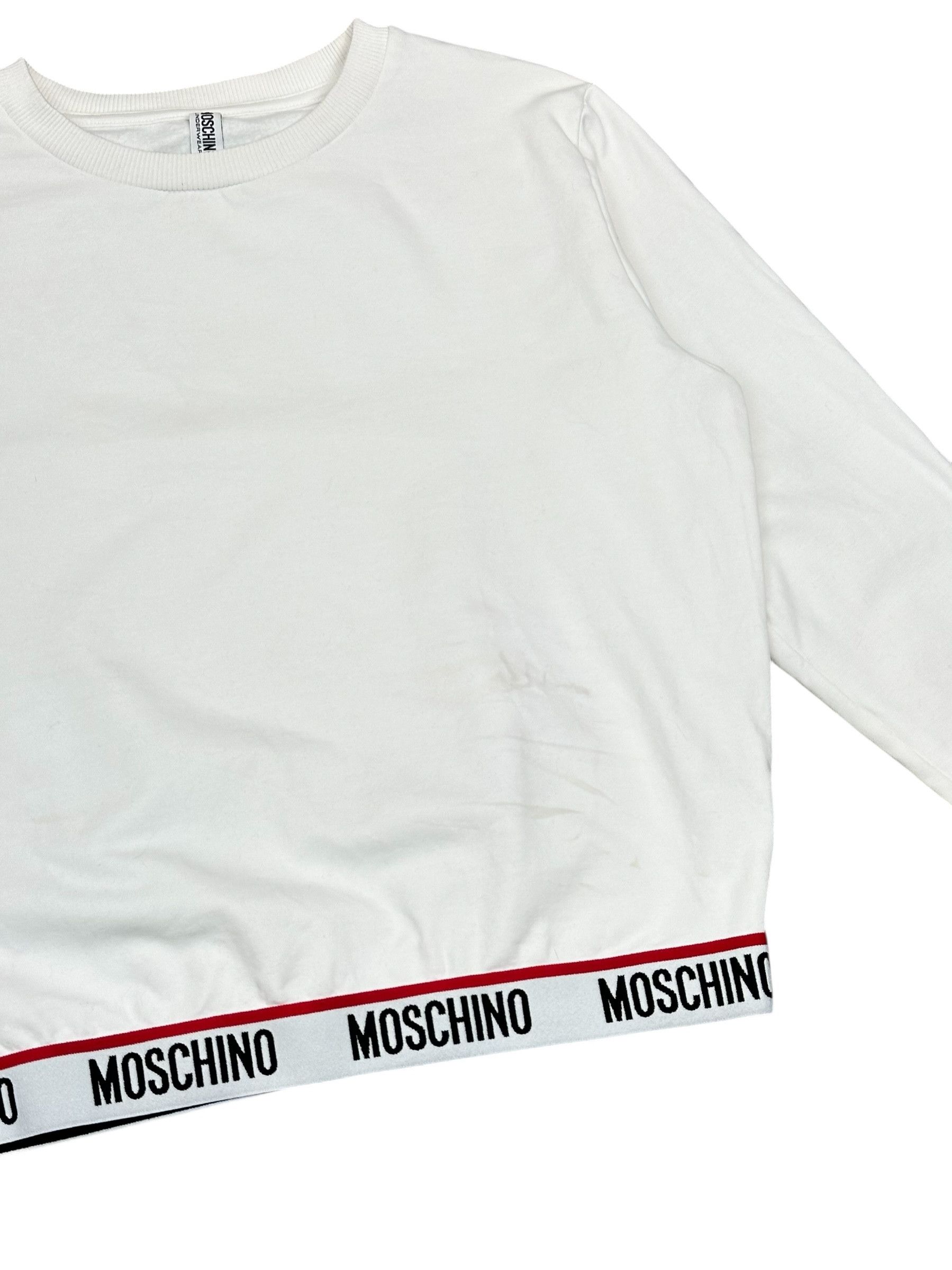 Moschino Moschino soft iconic logo stripped sweatshirt Size US XS / EU 42 / 0 - 3 Thumbnail
