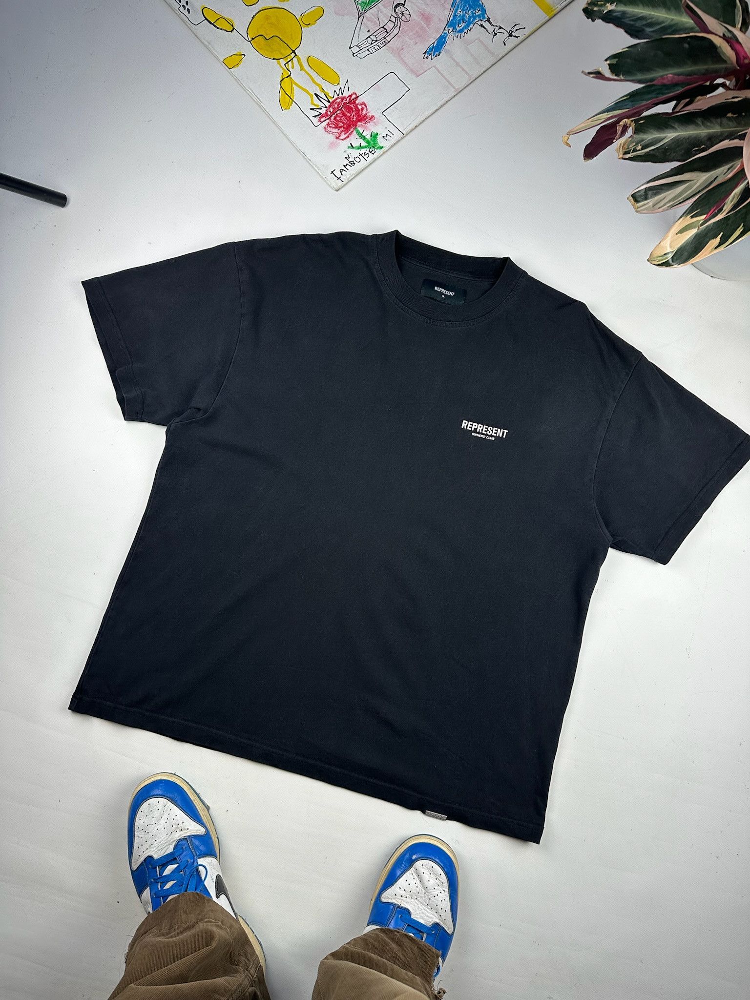 Represent Clo. REPRESENT LOGO TSHIRT Size US XL / EU 56 / 4 - 6 Thumbnail